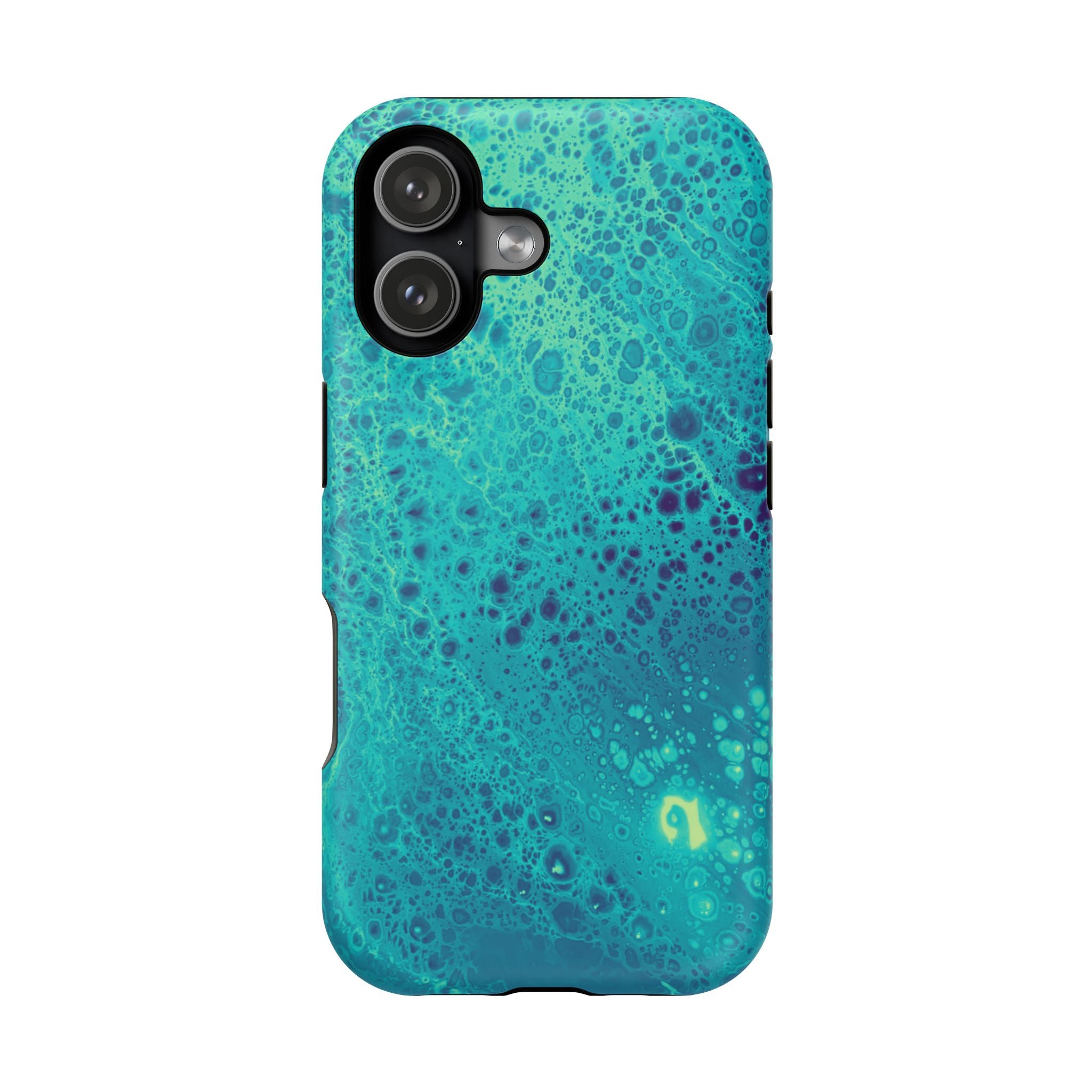 Deepwave Collapse MagSafe iPhone Case – Abstract Art Design, Shockproof for iPhone 14–17 Pro & Pro Max