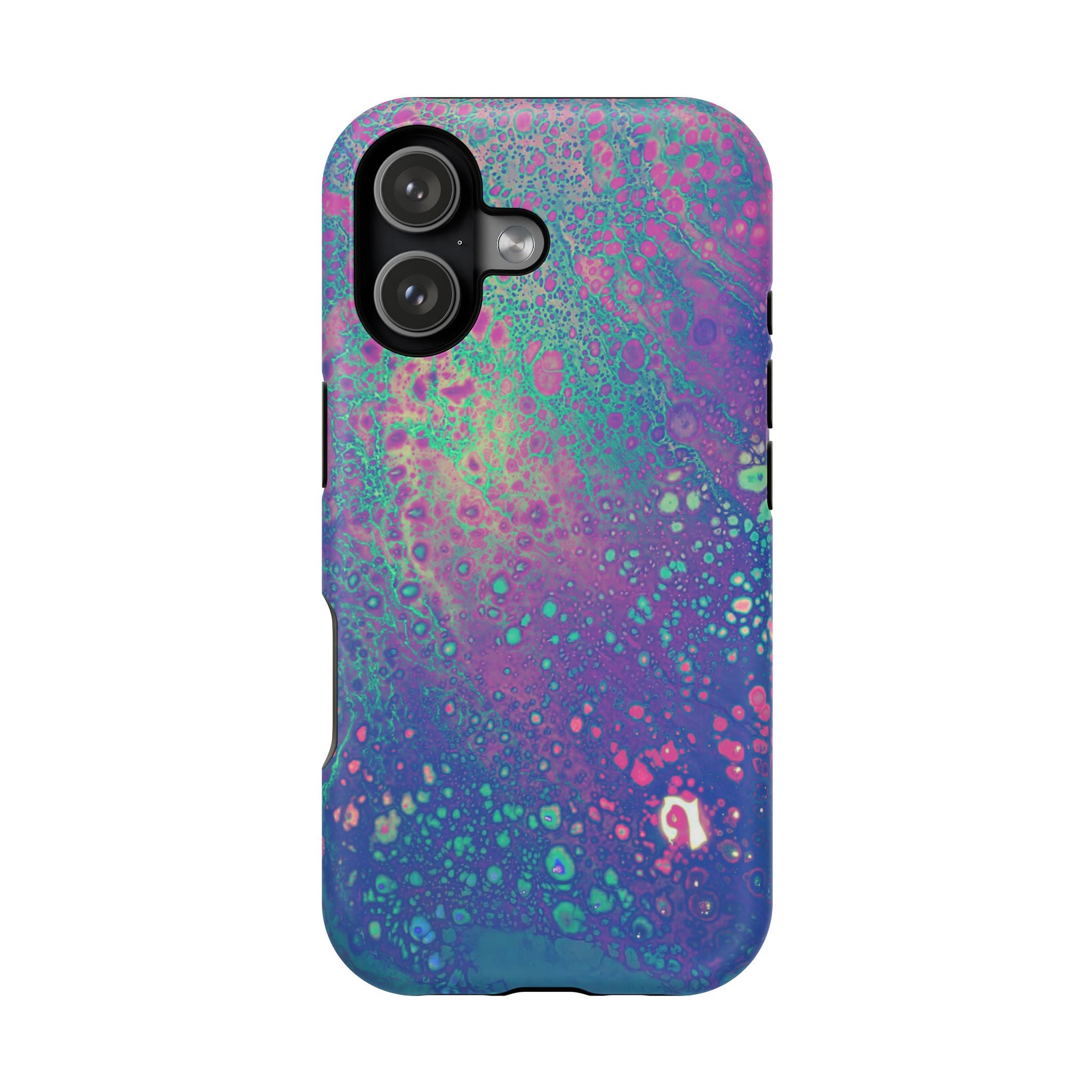 Universe Surge MagSafe iPhone Case – Abstract Art Design, Shockproof for iPhone 14–17 Pro & Pro Max