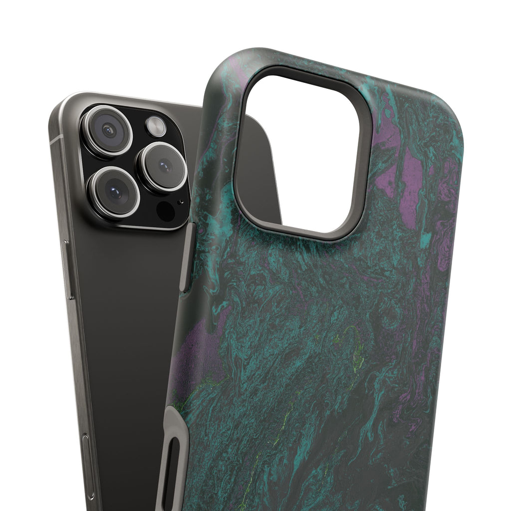 Void Overdrive X MagSafe iPhone Case – Abstract Art Design, Shockproof for iPhone 14–17 Pro & Pro Max