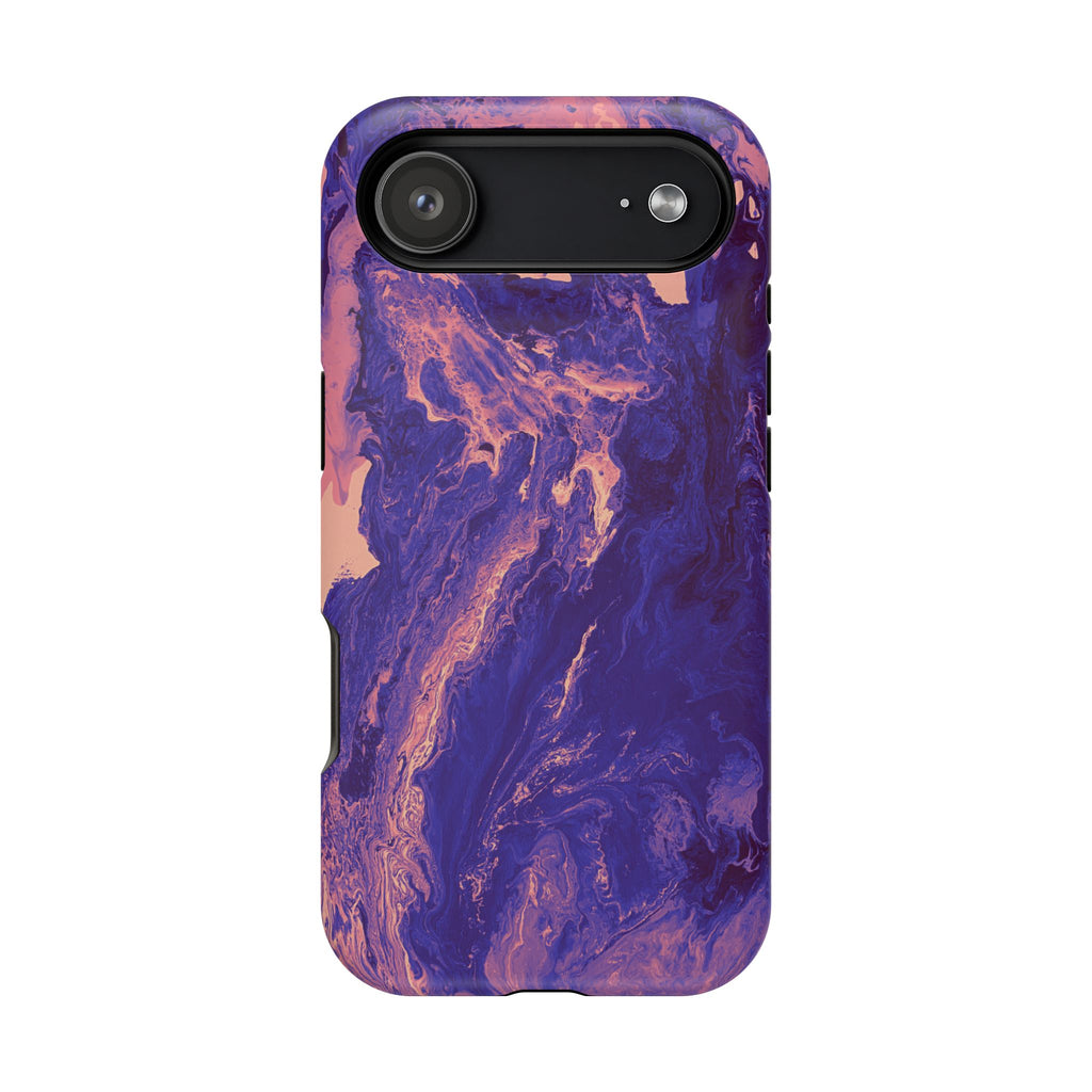Void Nebula Collapse X MagSafe iPhone Case – Abstract Art Design, Shockproof for iPhone 14–17 Pro & Pro Max