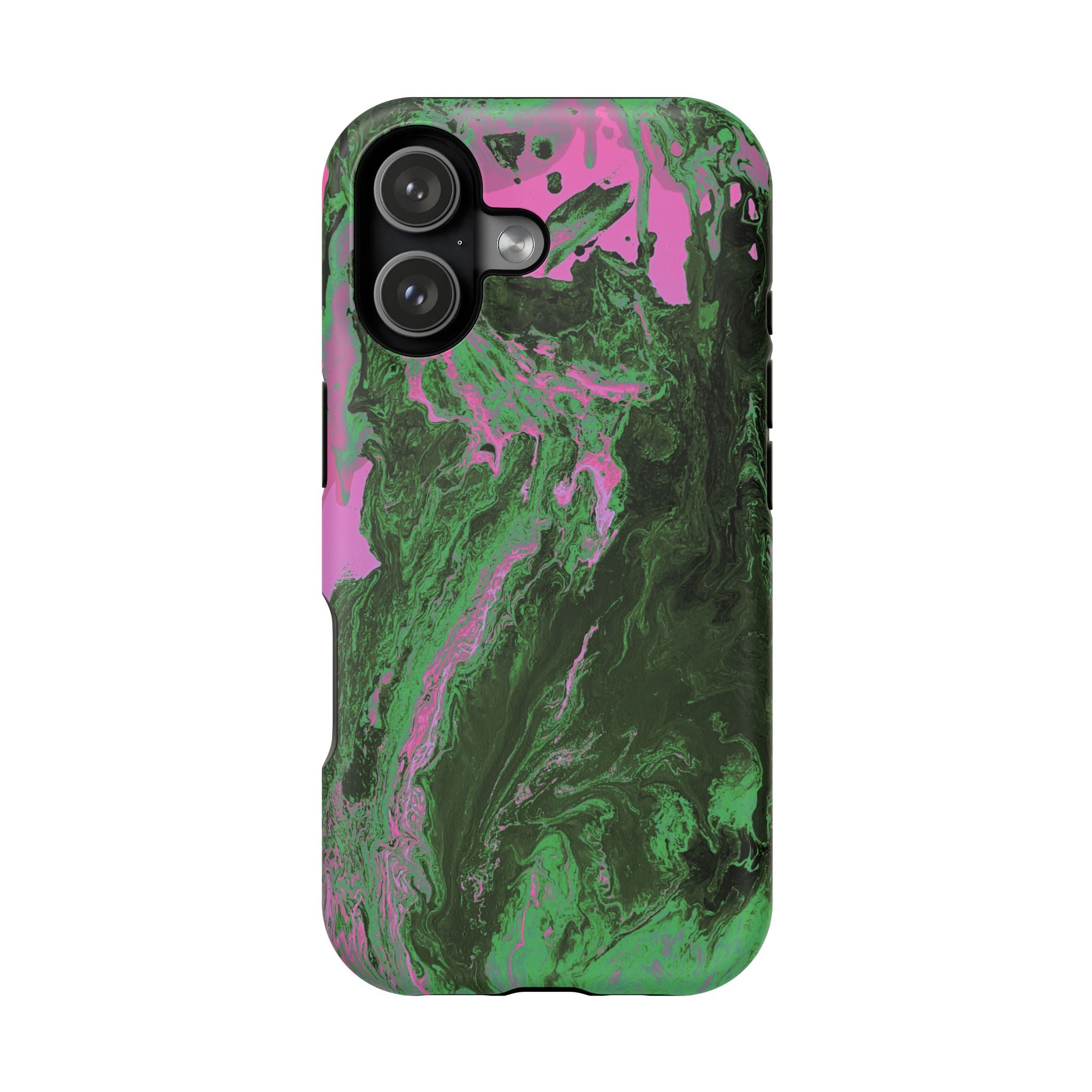 Oblivion Flow X MagSafe iPhone Case – Abstract Art Design, Shockproof for iPhone 14–17 Pro & Pro Max