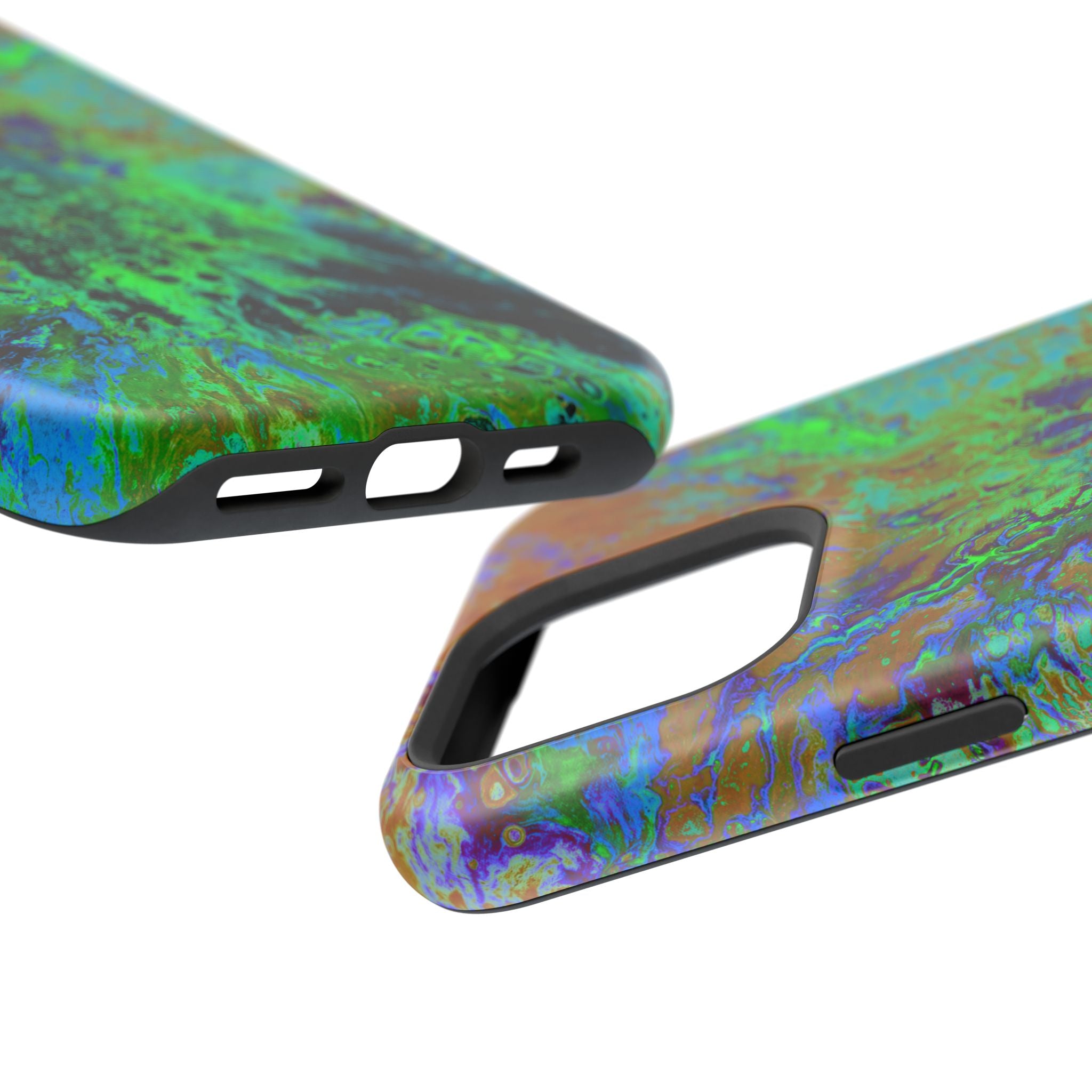 Nova Collapse MagSafe iPhone Case – Abstract Art Design, Shockproof for iPhone 14–17 Pro & Pro Max