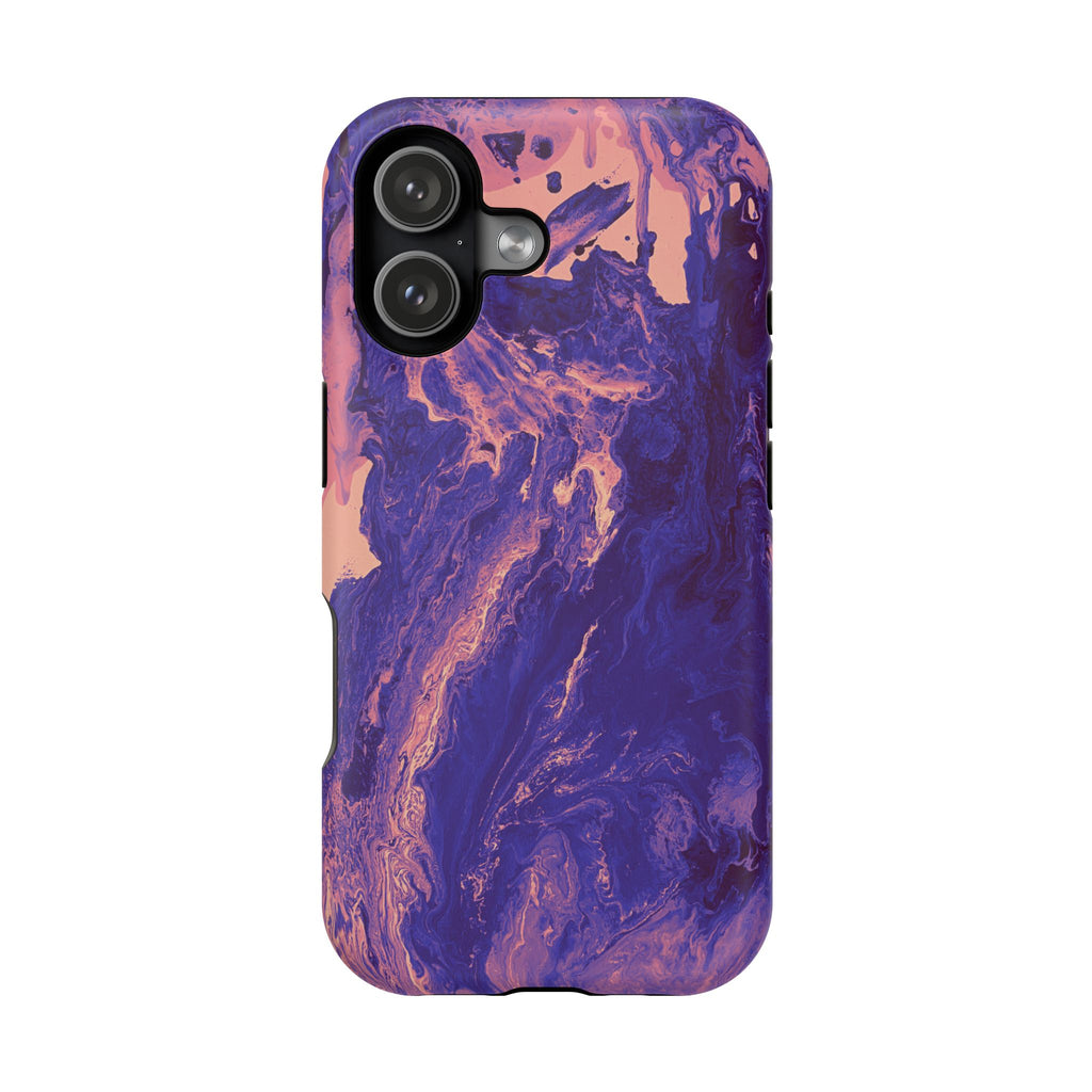 Void Nebula Collapse X MagSafe iPhone Case – Abstract Art Design, Shockproof for iPhone 14–17 Pro & Pro Max