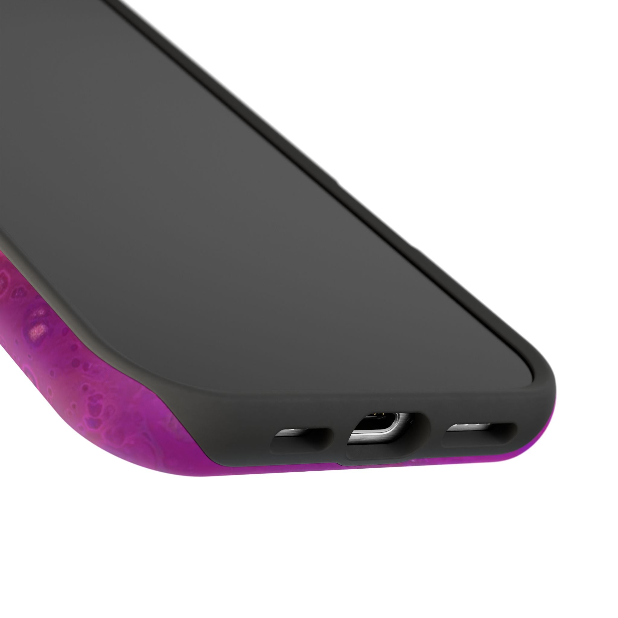 Arctic Eclipse MagSafe iPhone Case – Abstract Art Design, Shockproof for iPhone 14–17 Pro & Pro Max
