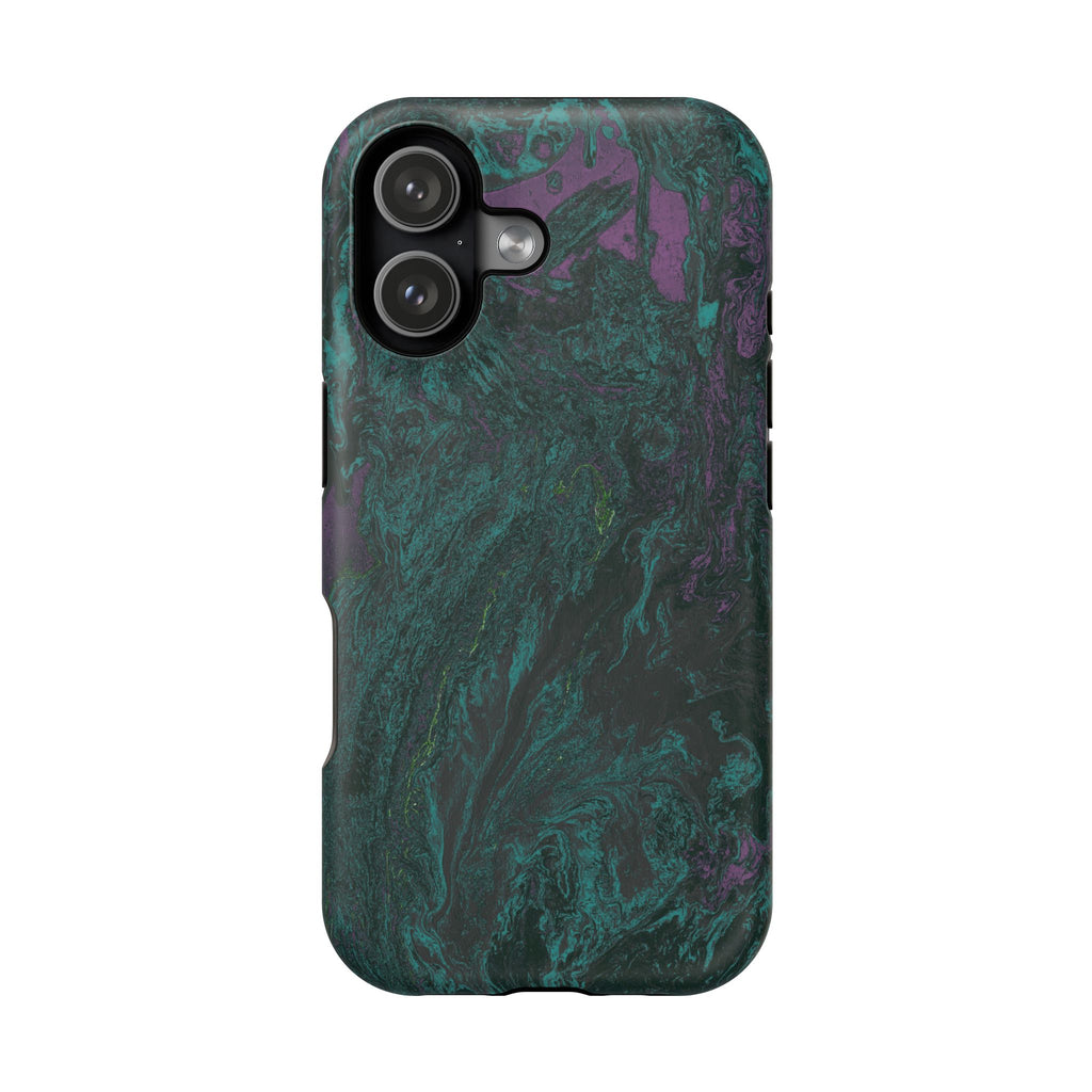 Void Overdrive X MagSafe iPhone Case – Abstract Art Design, Shockproof for iPhone 14–17 Pro & Pro Max