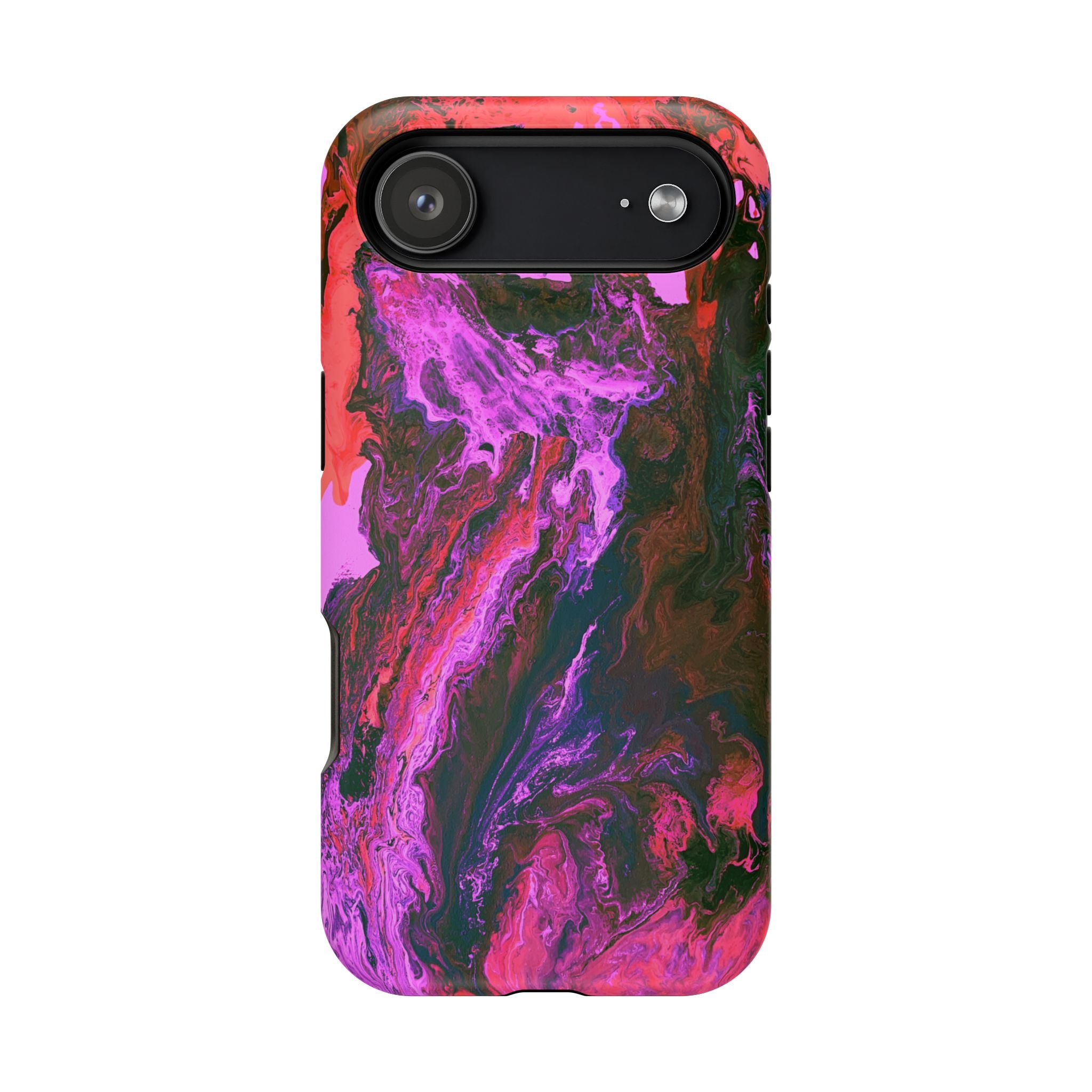 Petal Overdrive X MagSafe iPhone Case – Abstract Art Design, Shockproof for iPhone 14–17 Pro & Pro Max