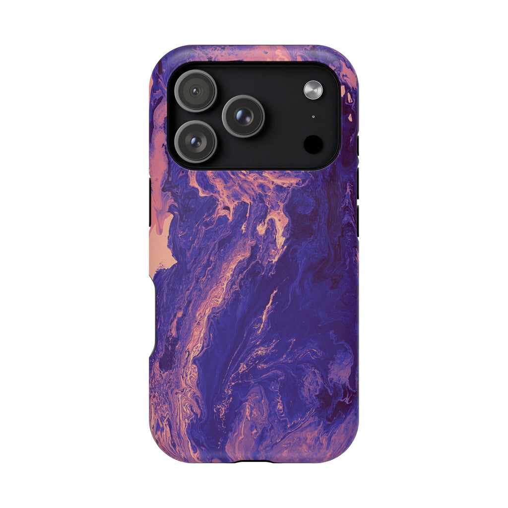 Void Nebula Collapse X MagSafe iPhone Case – Abstract Art Design, Shockproof for iPhone 14–17 Pro & Pro Max
