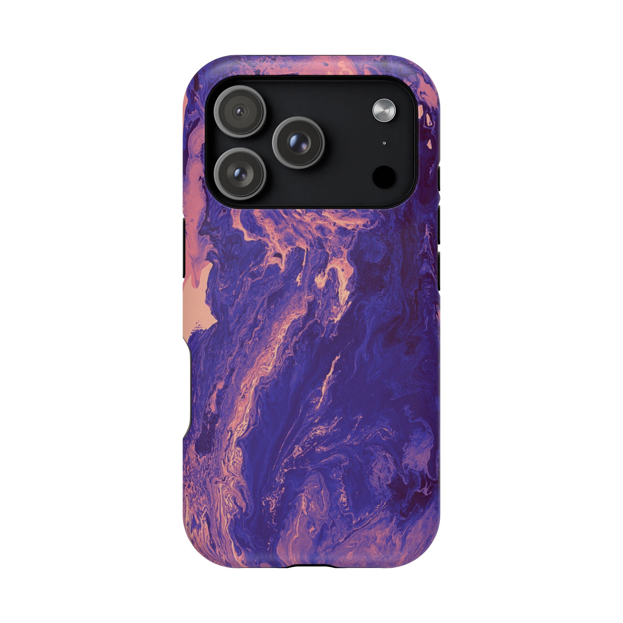 Void Nebula Collapse X MagSafe iPhone Case – Abstract Art Design, Shockproof for iPhone 14–17 Pro & Pro Max