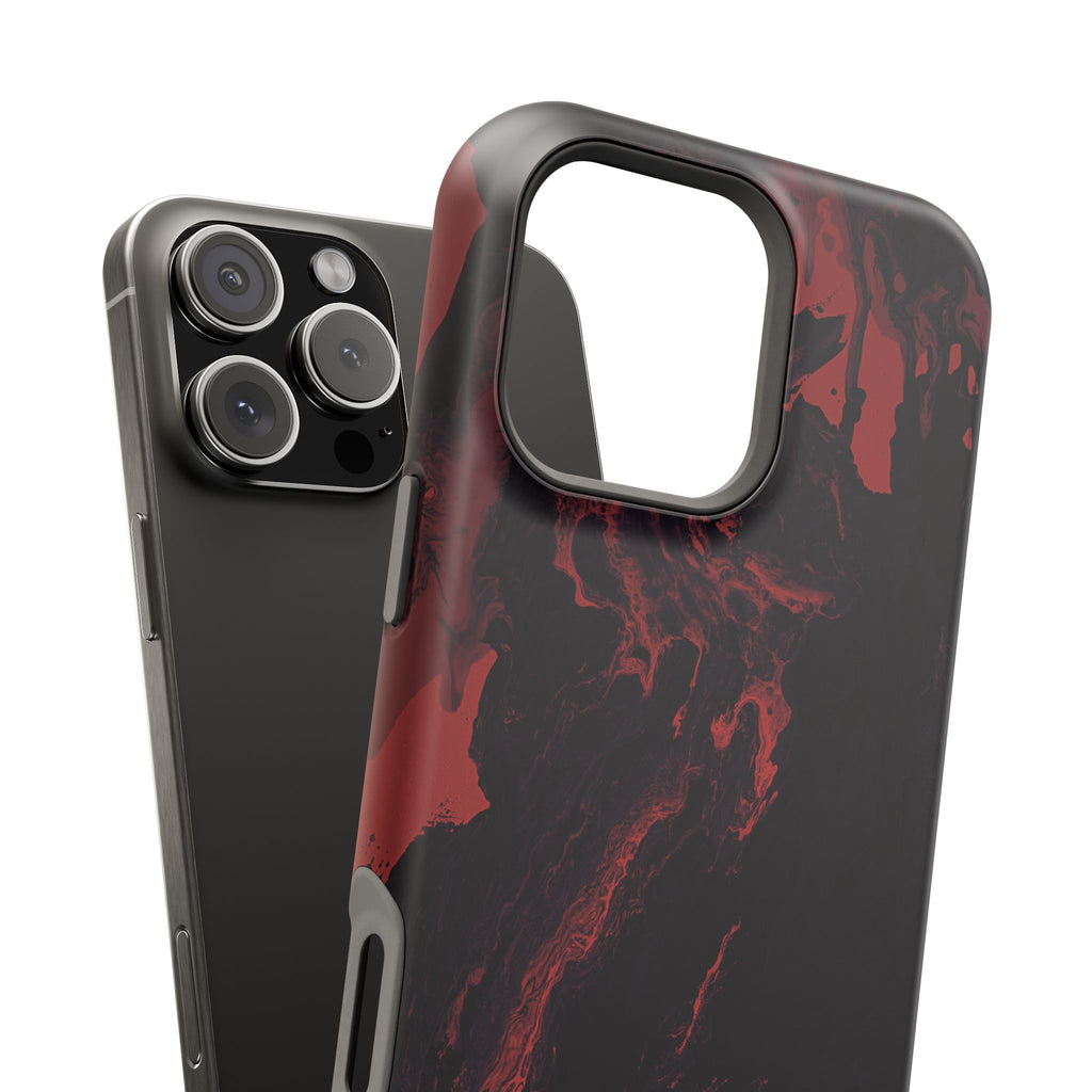 Abyss Reactor X MagSafe iPhone Case – Abstract Art Design, Shockproof for iPhone 14–17 Pro & Pro Max