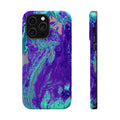 Polar Collapse X MagSafe iPhone Case – Abstract Art Design, Shockproof for iPhone 14–17 Pro & Pro Max