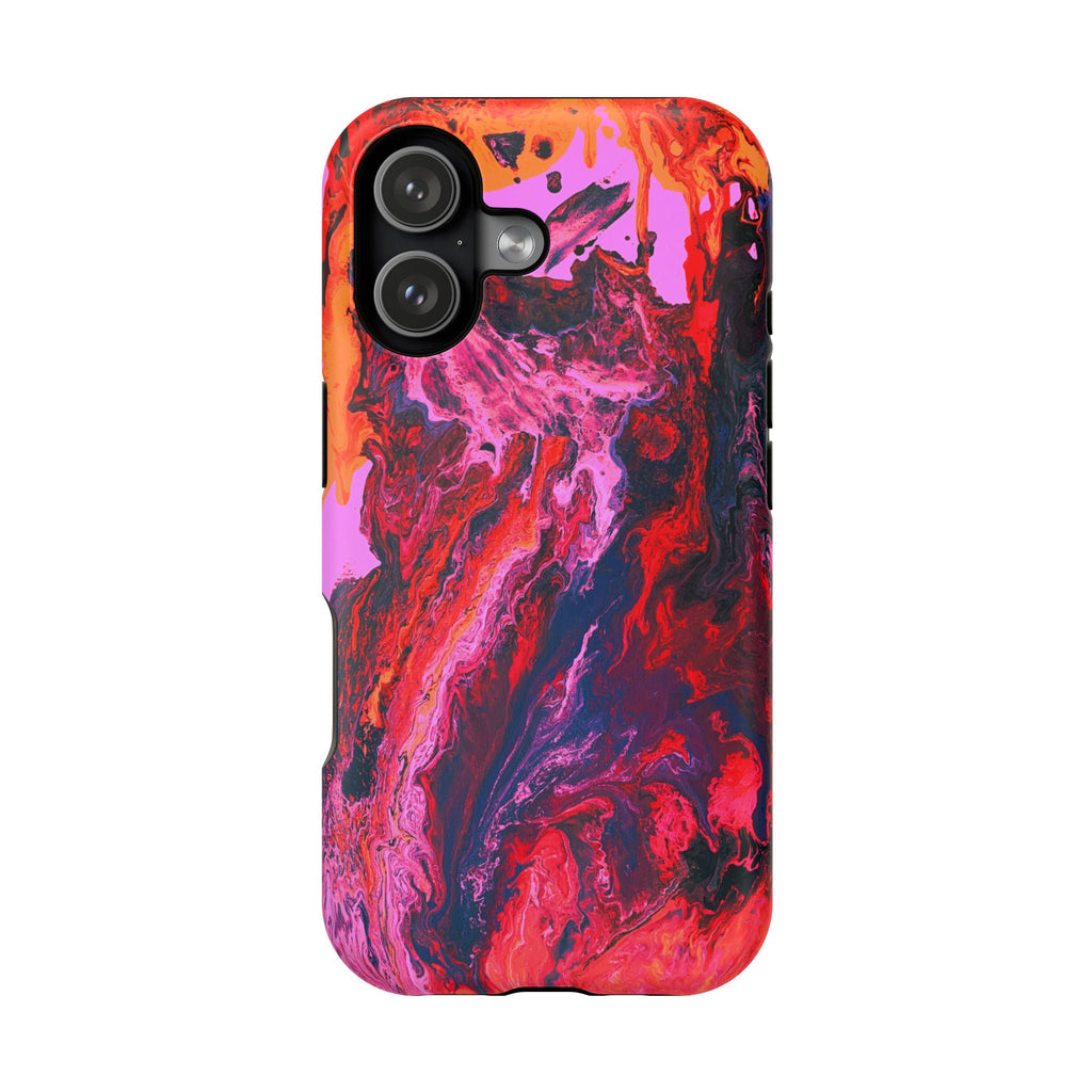 Ignition Core X MagSafe iPhone Case – Abstract Art Design, Shockproof for iPhone 14–17 Pro & Pro Max