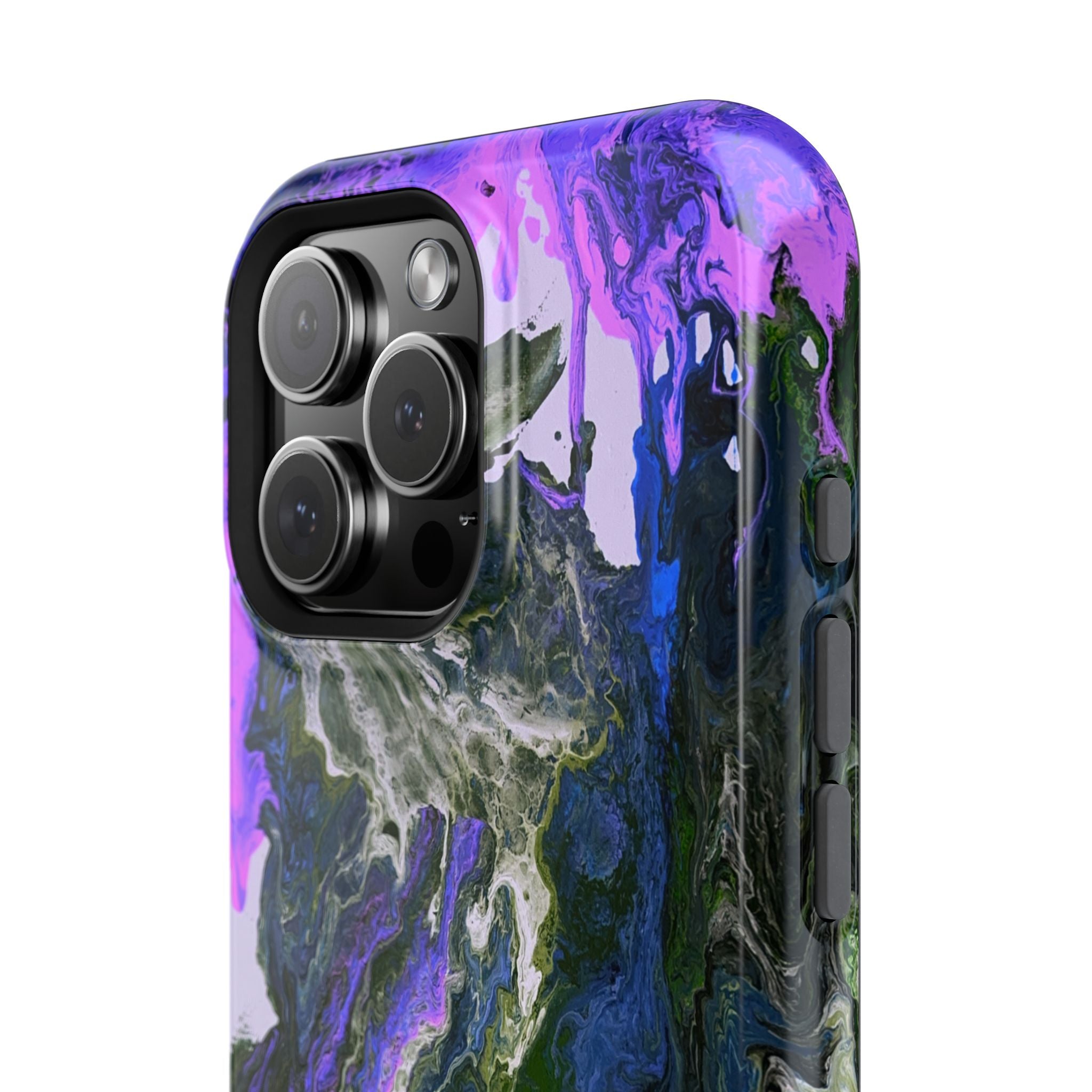Astro Core X MagSafe iPhone Case – Abstract Art Design, Shockproof for iPhone 14–17 Pro & Pro Max