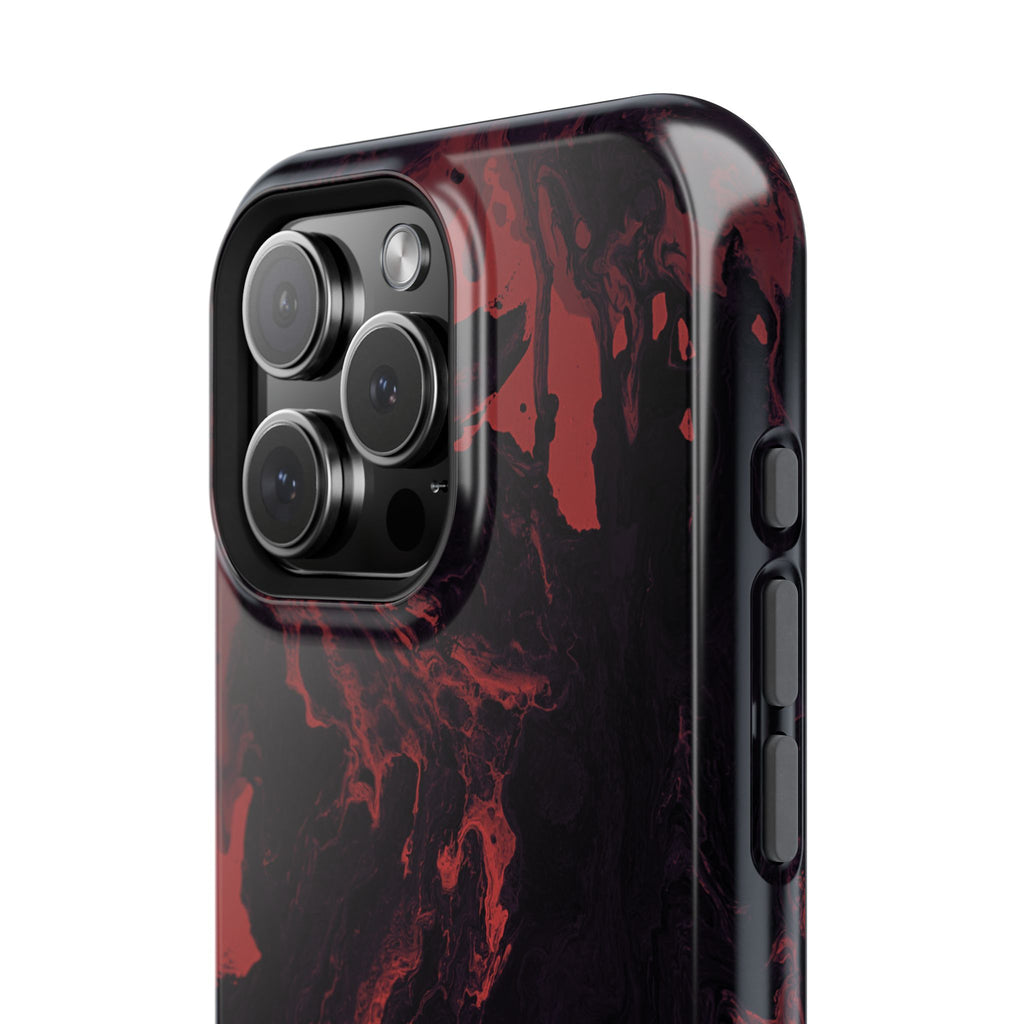 Abyss Reactor X MagSafe iPhone Case – Abstract Art Design, Shockproof for iPhone 14–17 Pro & Pro Max