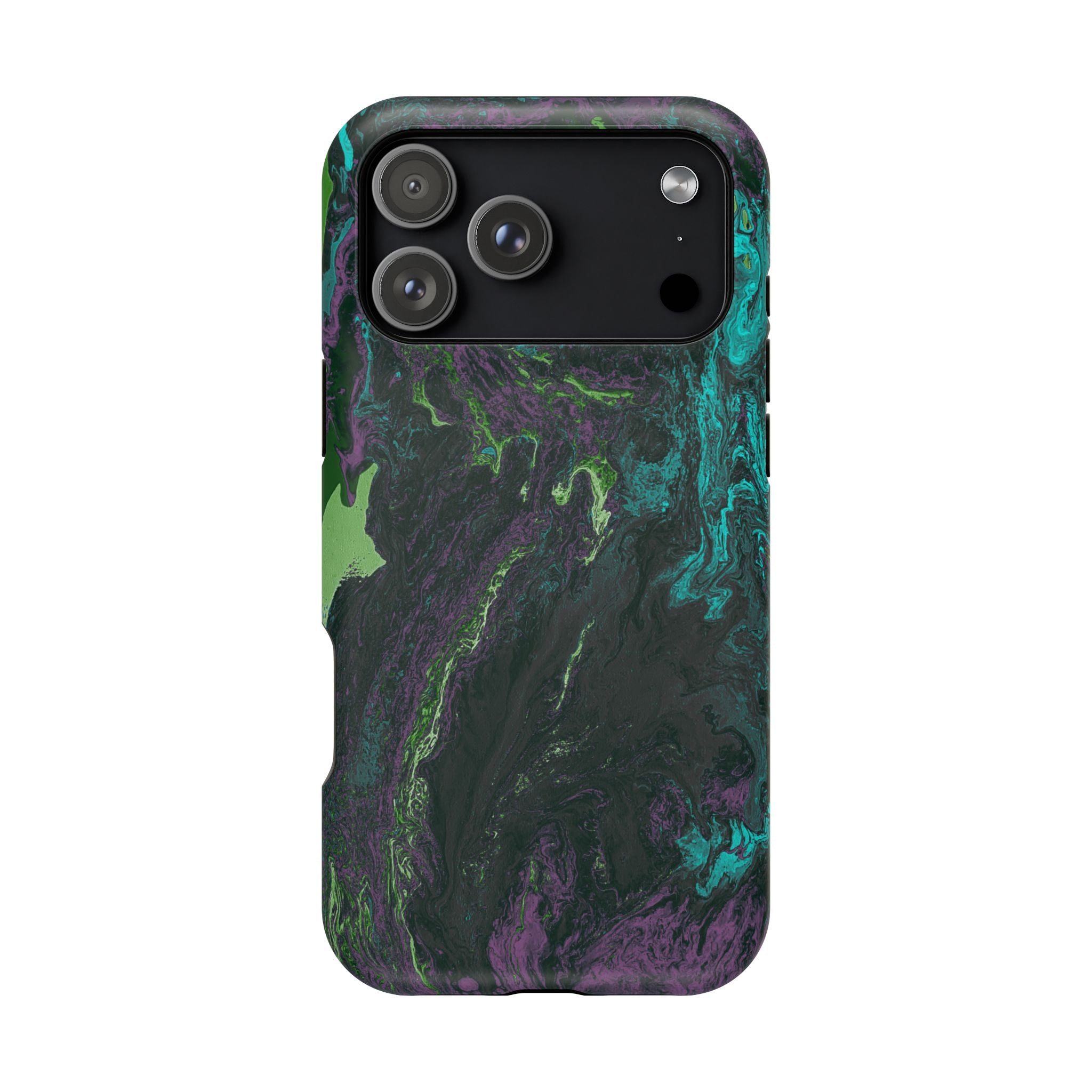 Phantom Surge X MagSafe iPhone Case – Abstract Art Design, Shockproof for iPhone 14–17 Pro & Pro Max