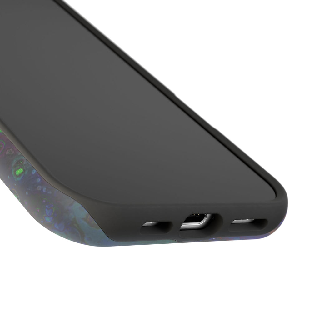 Phantom Core MagSafe iPhone Case – Abstract Art Design, Shockproof for iPhone 14–17 Pro & Pro Max