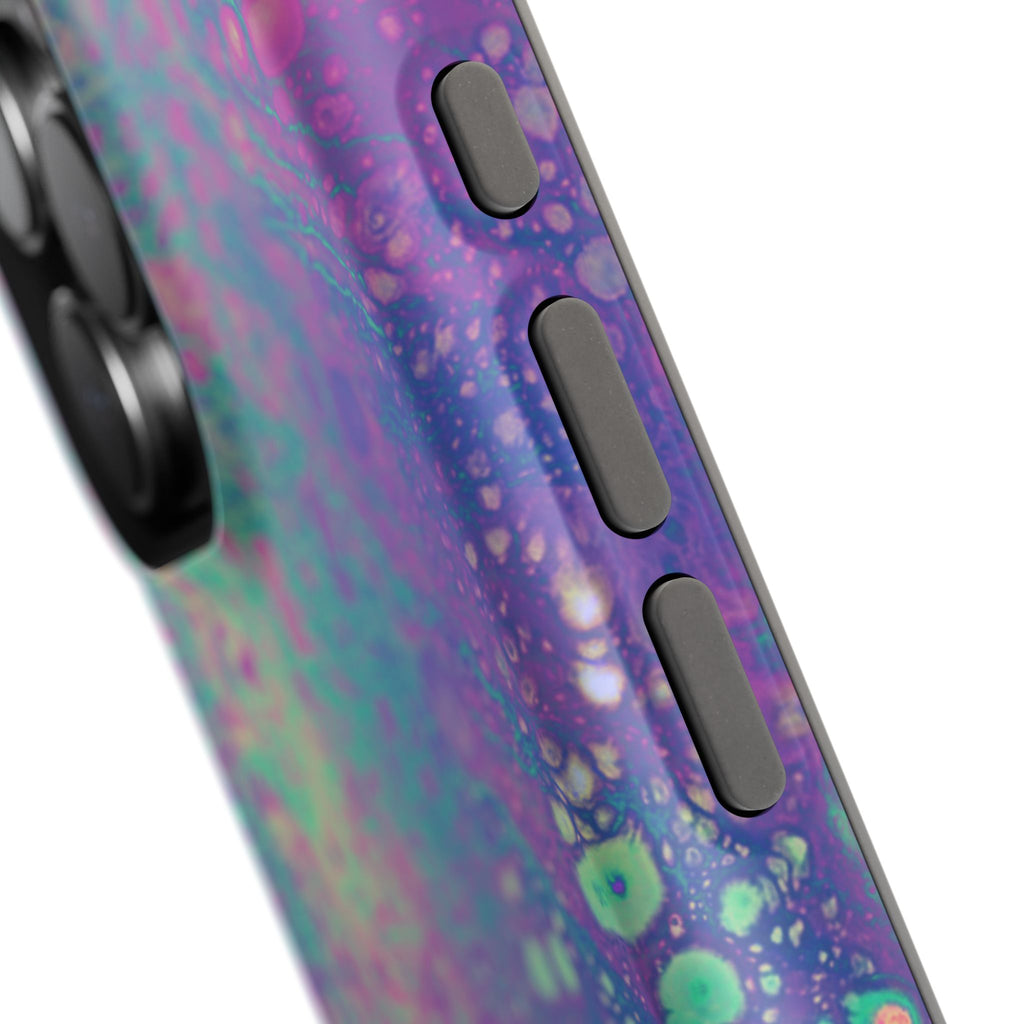 Universe Surge MagSafe iPhone Case – Abstract Art Design, Shockproof for iPhone 14–17 Pro & Pro Max