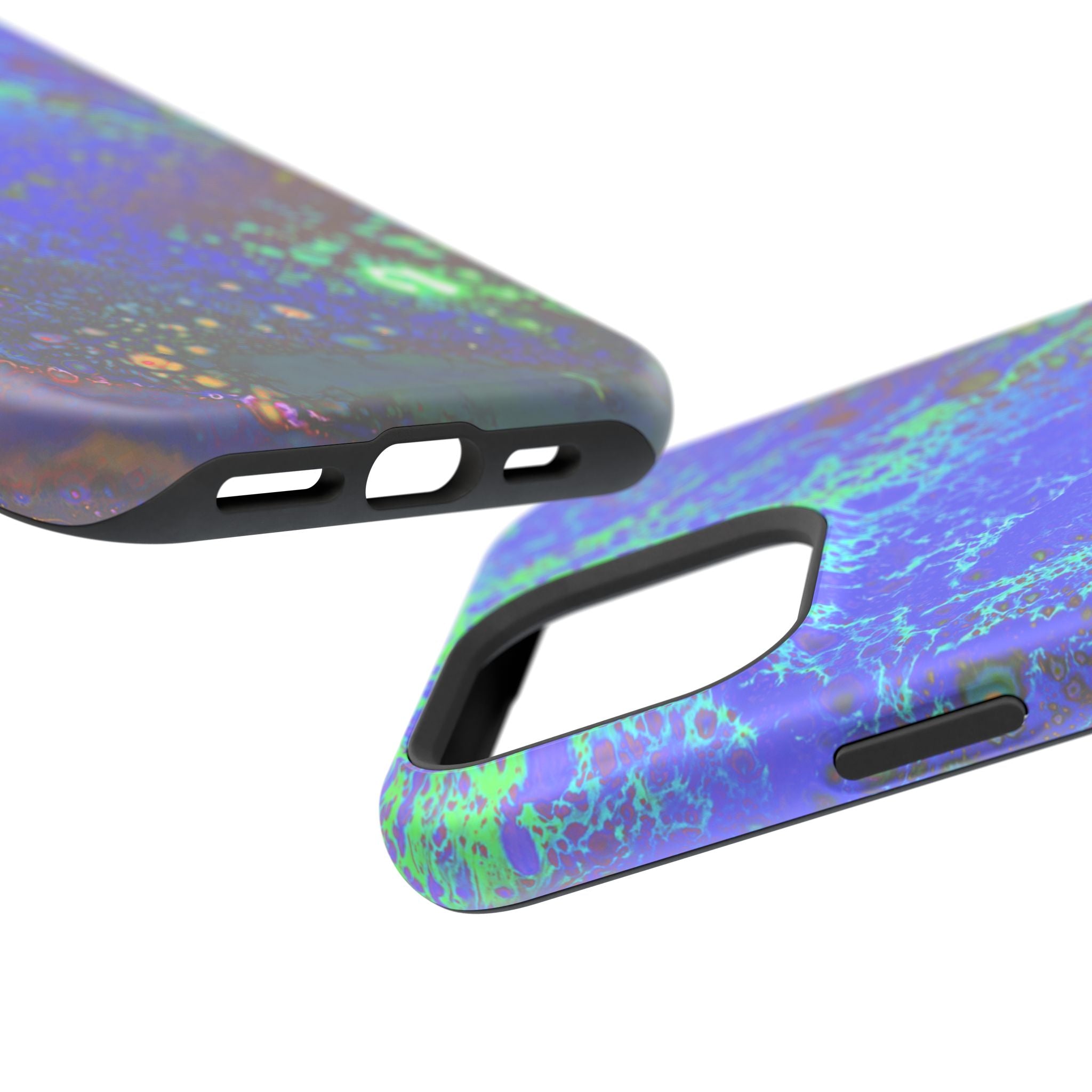 Phantom Core MagSafe iPhone Case – Abstract Art Design, Shockproof for iPhone 14–17 Pro & Pro Max