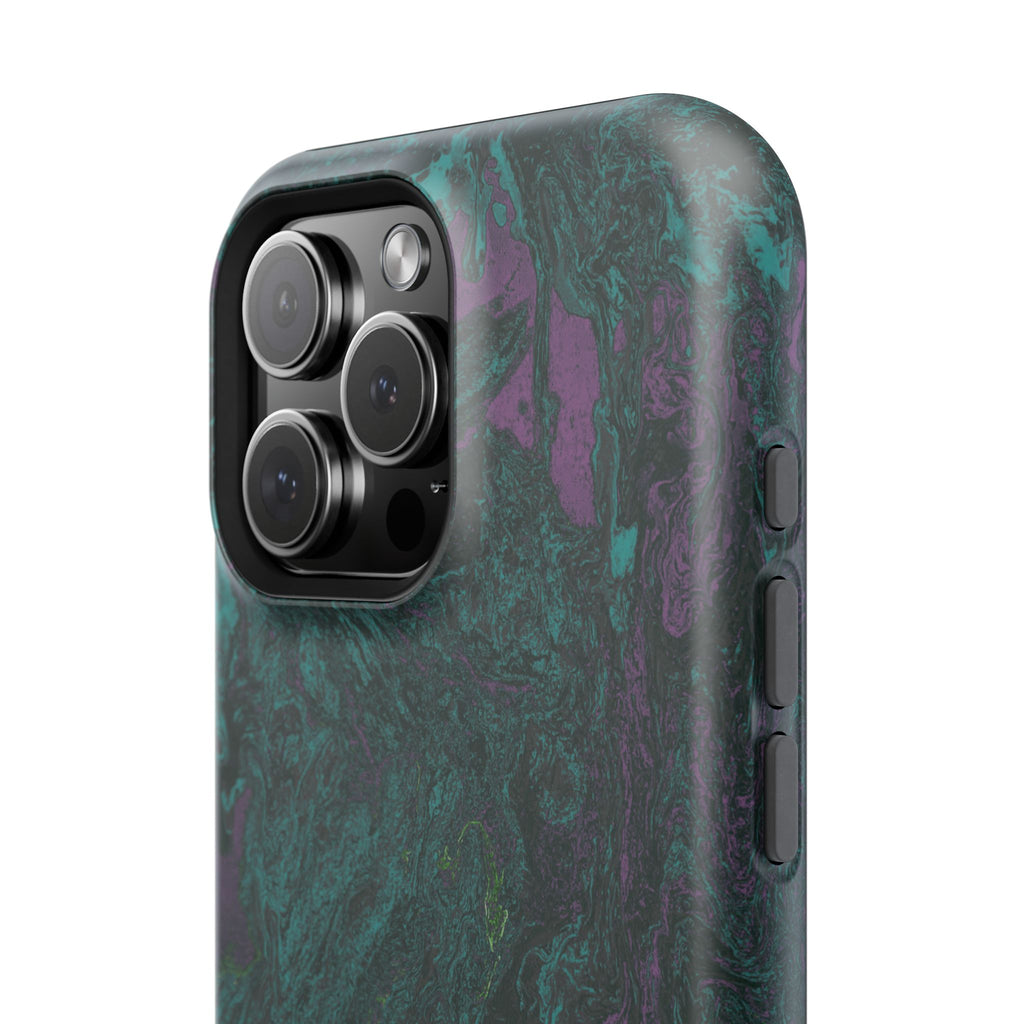 Void Overdrive X MagSafe iPhone Case – Abstract Art Design, Shockproof for iPhone 14–17 Pro & Pro Max