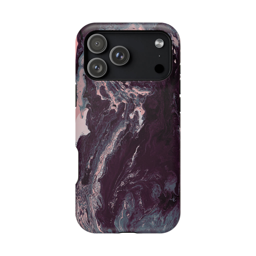 Eclipse Reactor X MagSafe iPhone Case – Abstract Art Design, Shockproof for iPhone 14–17 Pro & Pro Max