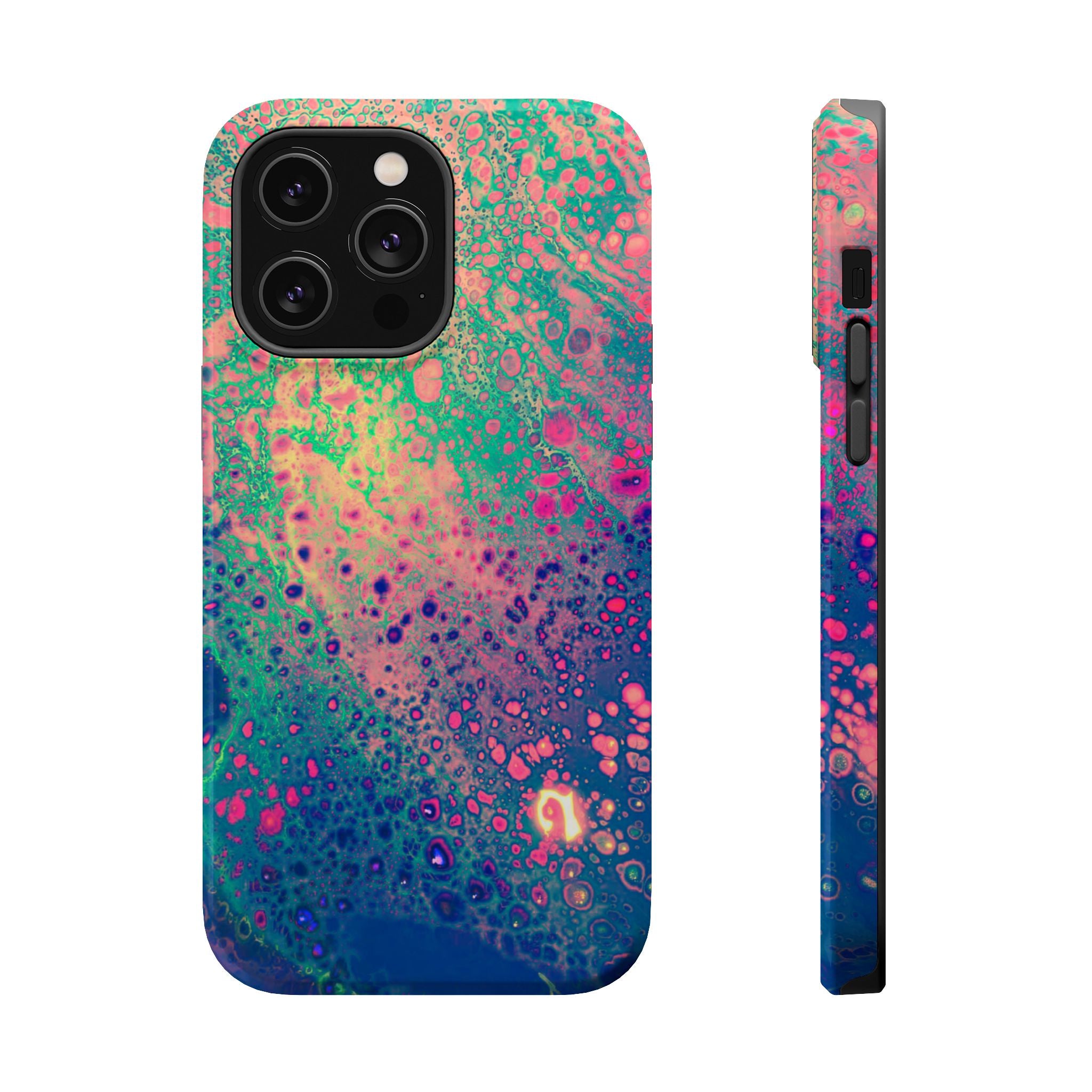 Dark Star MagSafe iPhone Case – Abstract Art Design, Shockproof for iPhone 14–17 Pro & Pro Max
