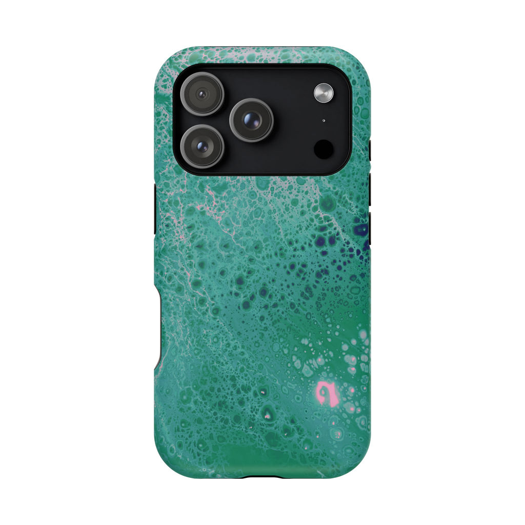 Liquid Harmony MagSafe iPhone Case – Abstract Art Design, Shockproof for iPhone 14–17 Pro & Pro Max