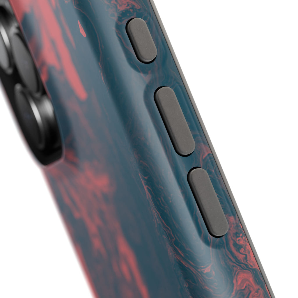Eclipse Collapse X MagSafe iPhone Case – Abstract Art Design, Shockproof for iPhone 14–17 Pro & Pro Max