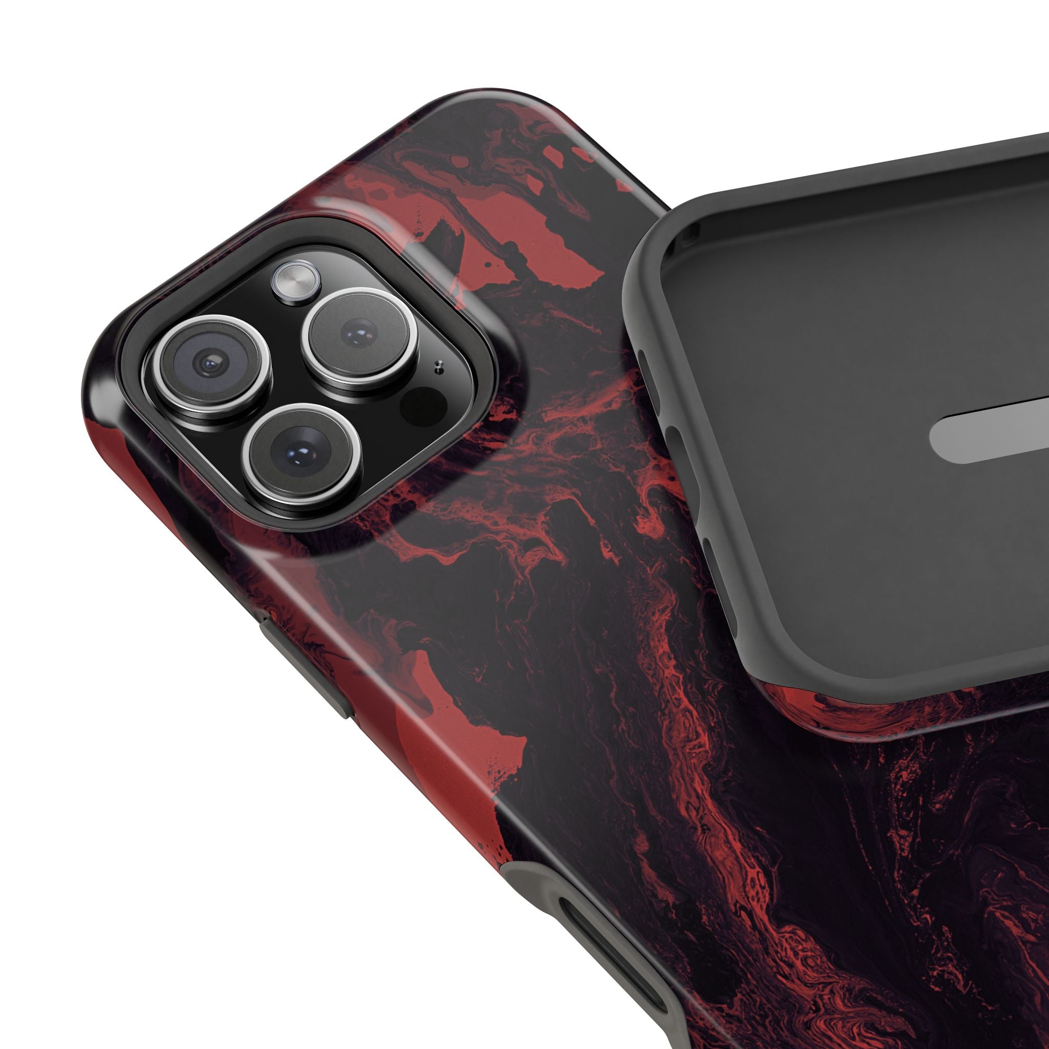Abyss Reactor X MagSafe iPhone Case – Abstract Art Design, Shockproof for iPhone 14–17 Pro & Pro Max