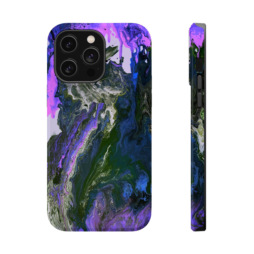 Astro Core X MagSafe iPhone Case – Abstract Art Design, Shockproof for iPhone 14–17 Pro & Pro Max