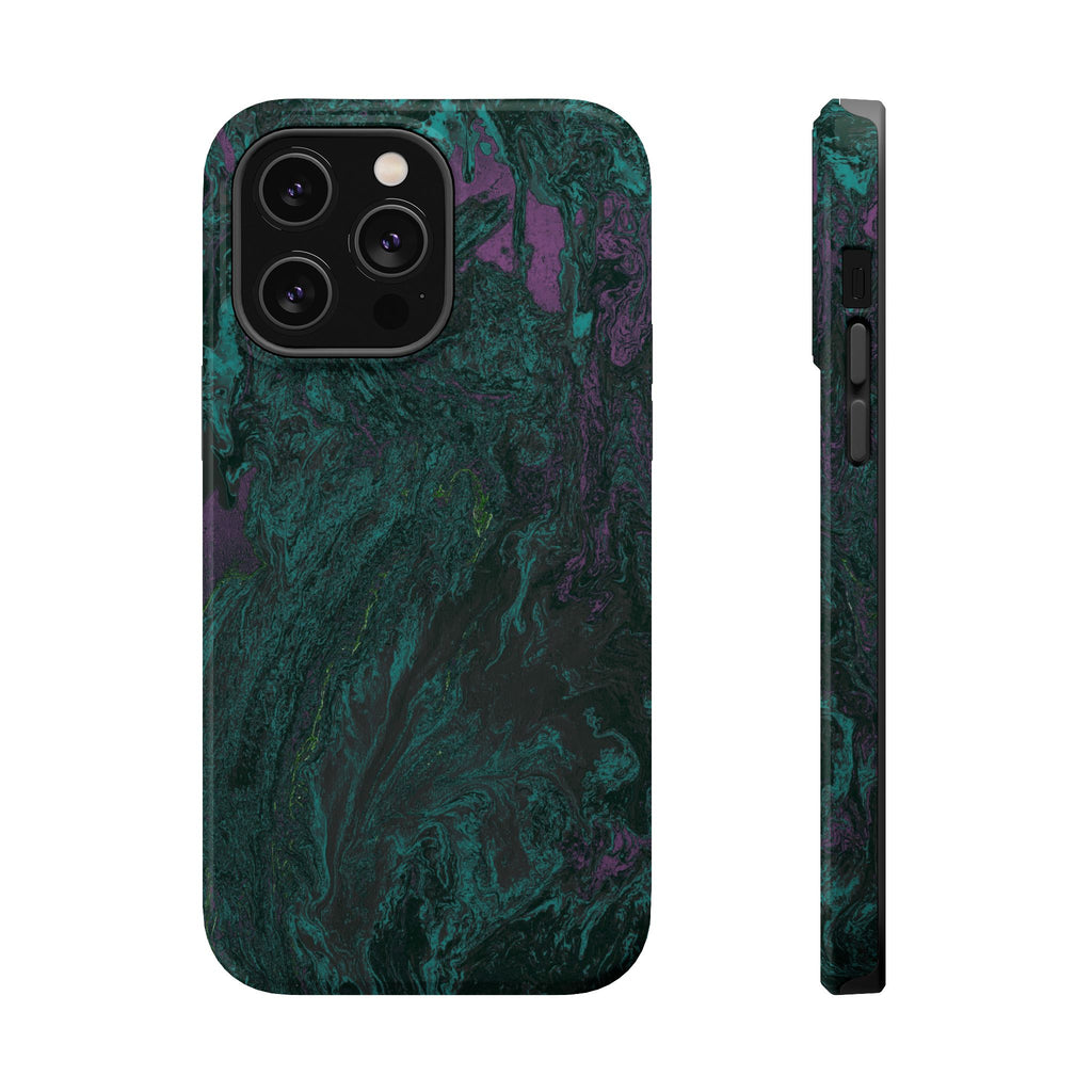 Void Overdrive X MagSafe iPhone Case – Abstract Art Design, Shockproof for iPhone 14–17 Pro & Pro Max
