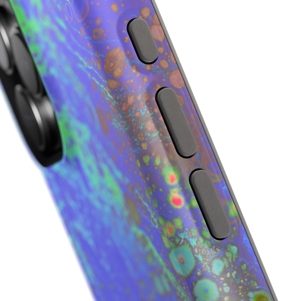 Phantom Core MagSafe iPhone Case – Abstract Art Design, Shockproof for iPhone 14–17 Pro & Pro Max