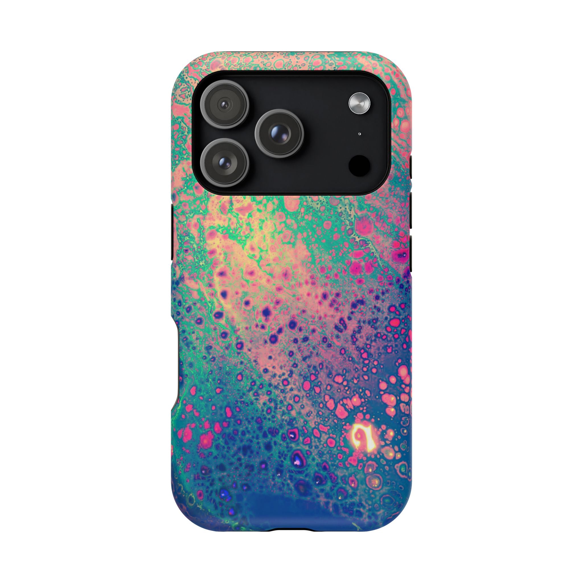 Dark Star MagSafe iPhone Case – Abstract Art Design, Shockproof for iPhone 14–17 Pro & Pro Max