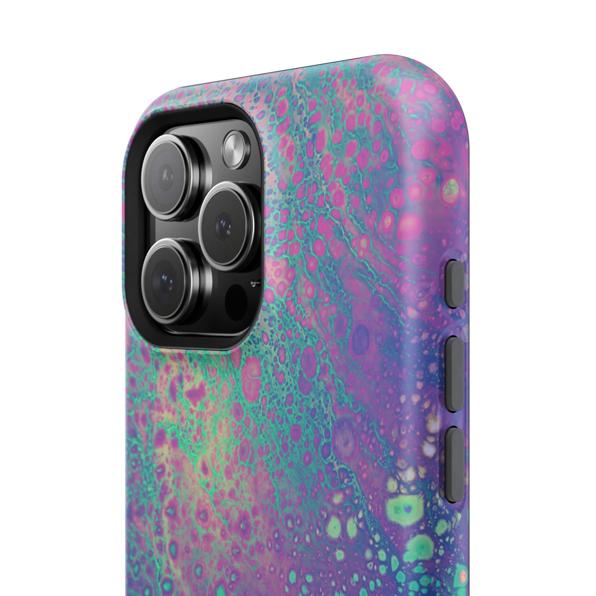 Universe Surge MagSafe iPhone Case – Abstract Art Design, Shockproof for iPhone 14–17 Pro & Pro Max