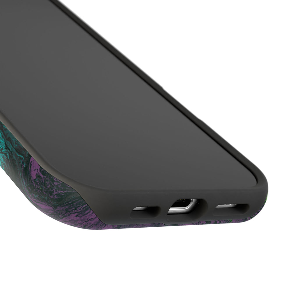 Phantom Surge X MagSafe iPhone Case – Abstract Art Design, Shockproof for iPhone 14–17 Pro & Pro Max