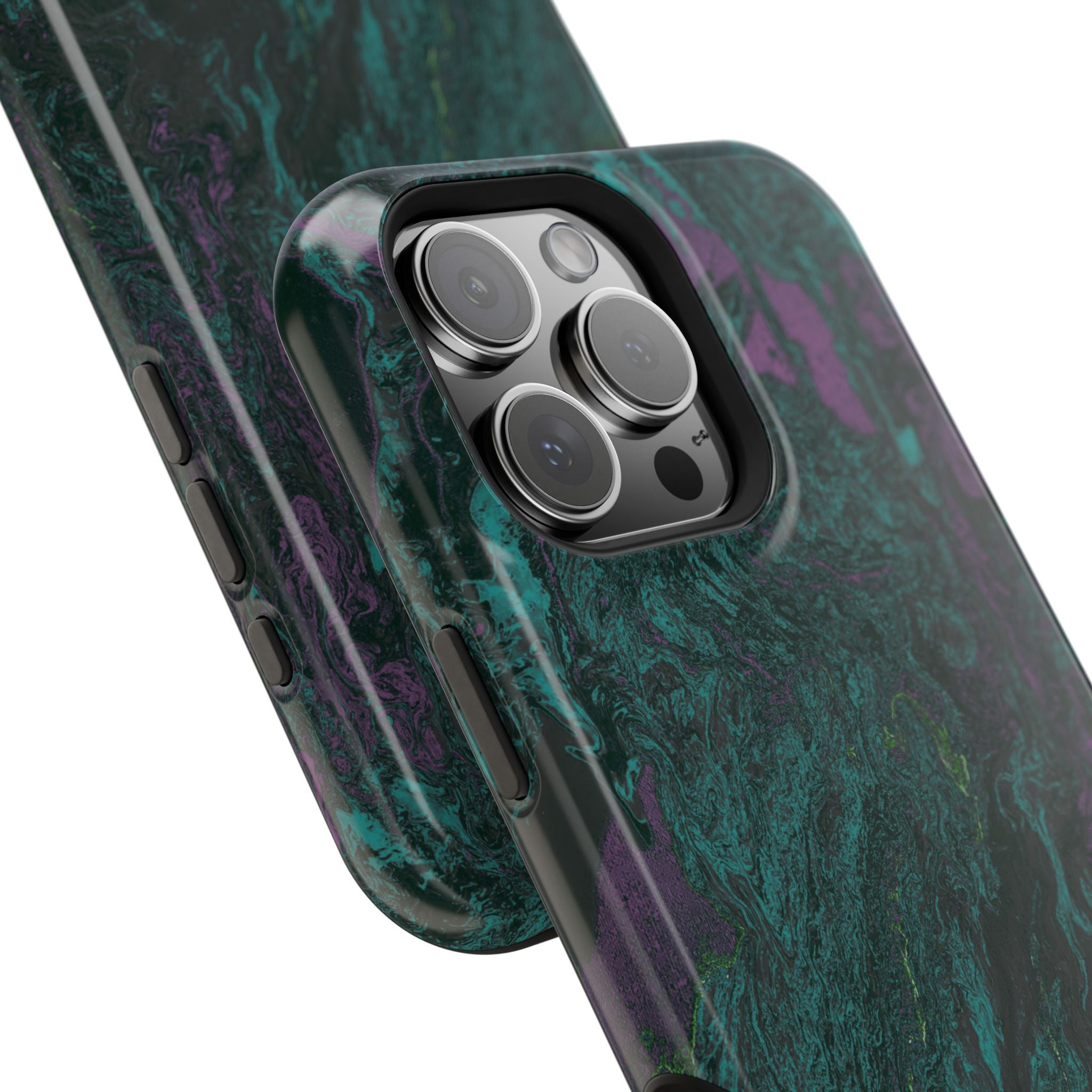 Void Overdrive X MagSafe iPhone Case – Abstract Art Design, Shockproof for iPhone 14–17 Pro & Pro Max