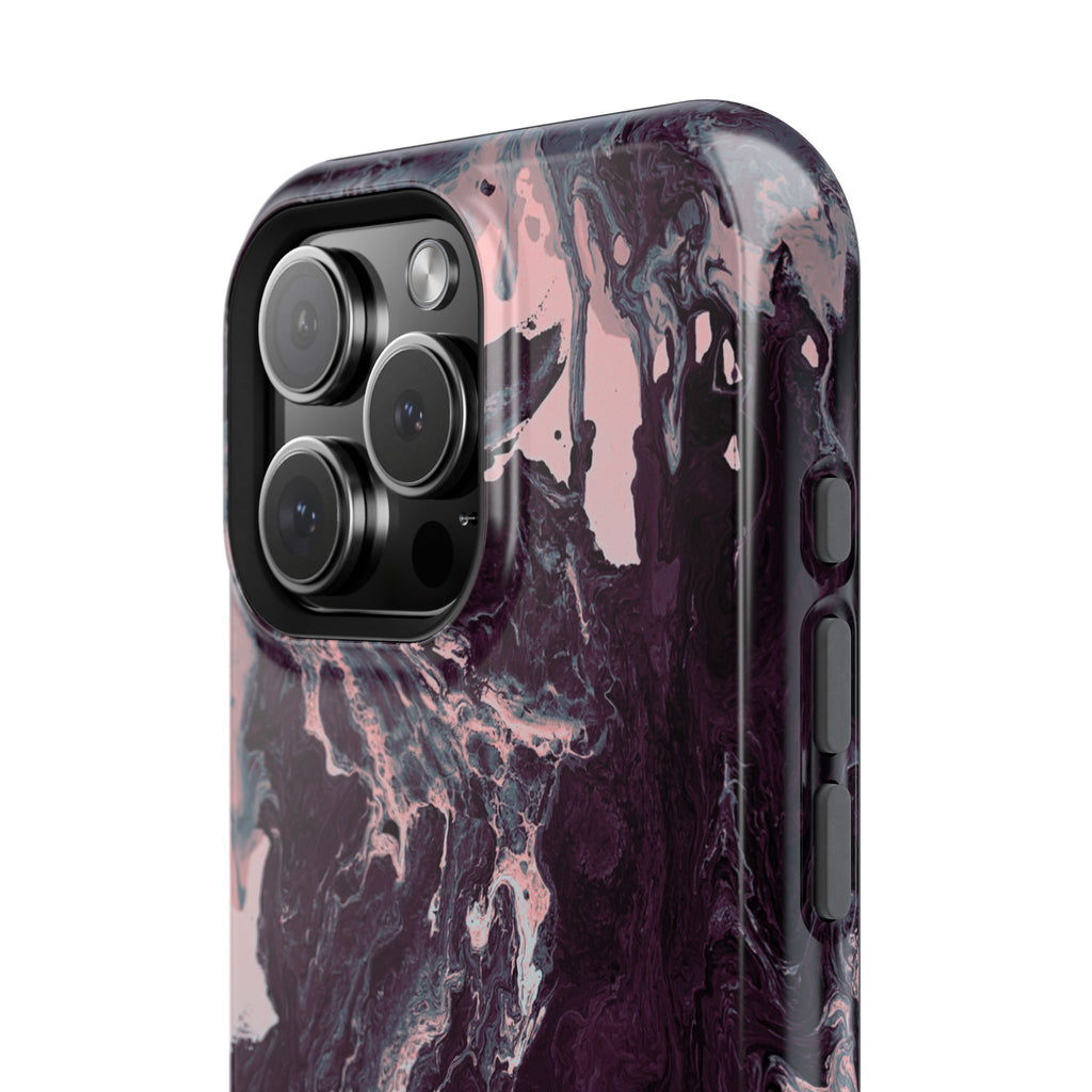 Eclipse Reactor X MagSafe iPhone Case – Abstract Art Design, Shockproof for iPhone 14–17 Pro & Pro Max