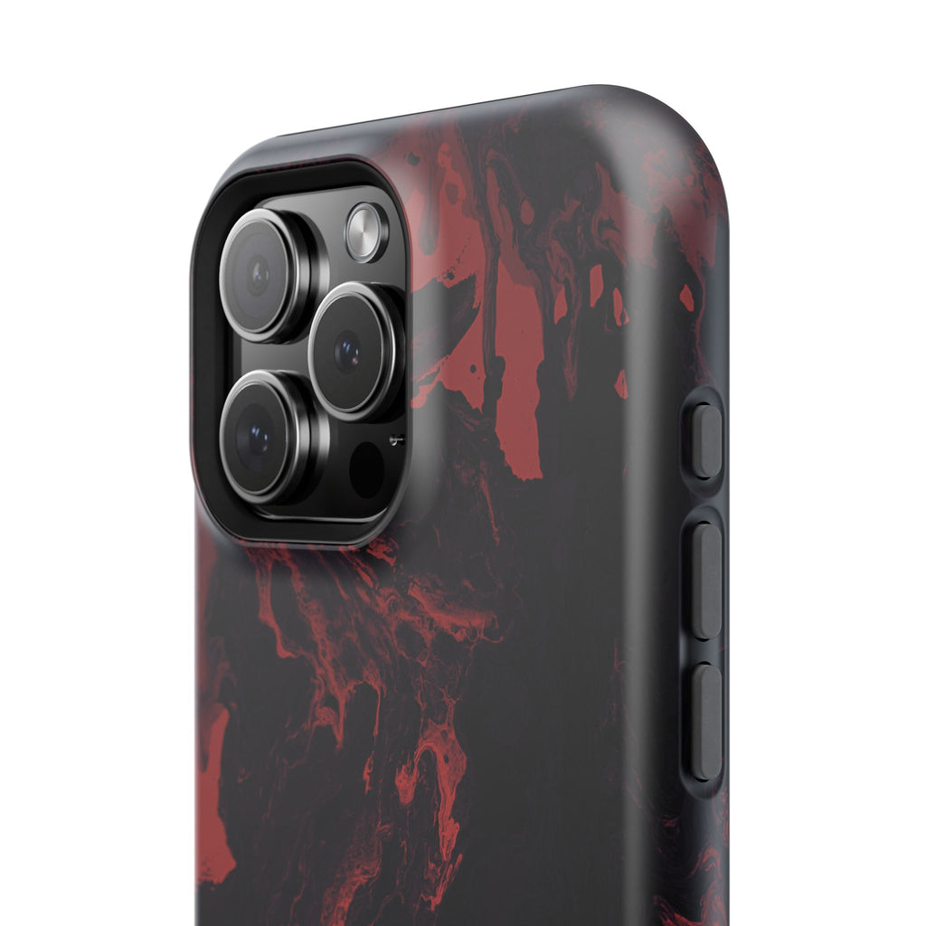 Abyss Reactor X MagSafe iPhone Case – Abstract Art Design, Shockproof for iPhone 14–17 Pro & Pro Max
