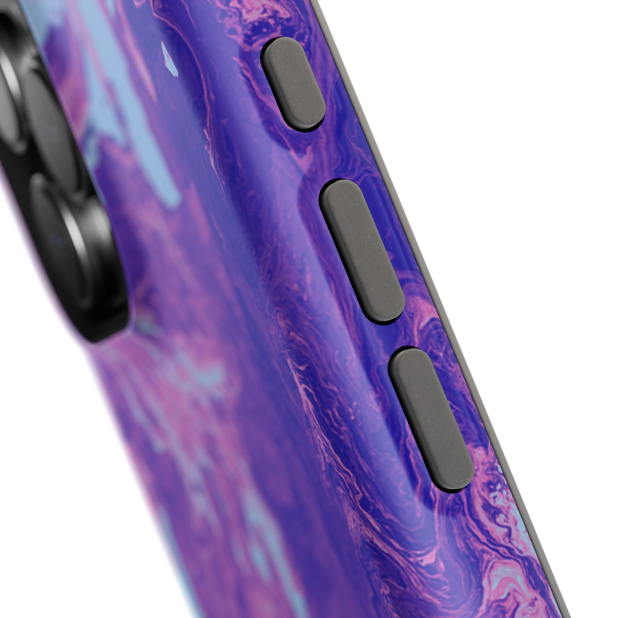 Bloom Fracture X MagSafe iPhone Case – Abstract Art Design, Shockproof for iPhone 14–17 Pro & Pro Max