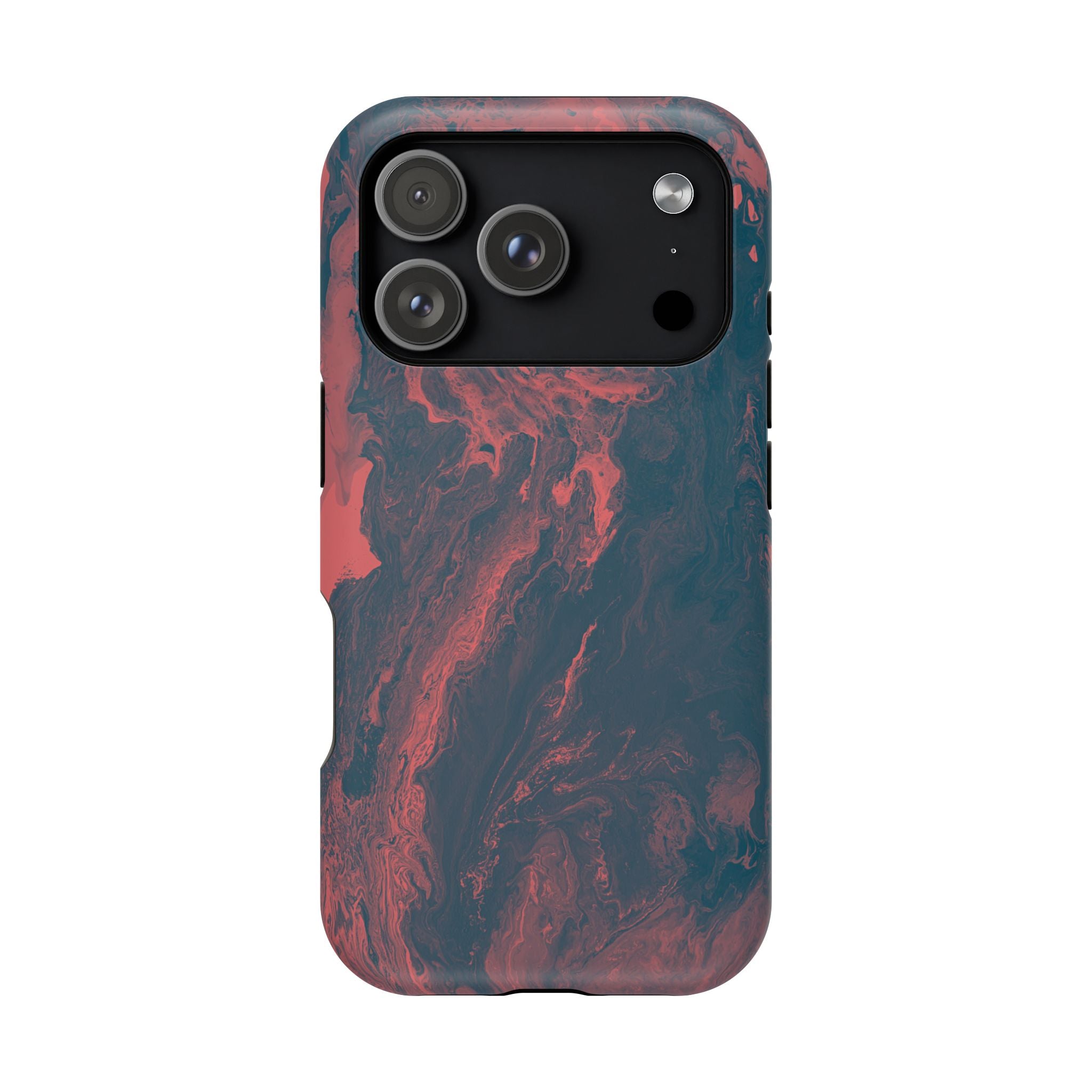 Eclipse Collapse X MagSafe iPhone Case – Abstract Art Design, Shockproof for iPhone 14–17 Pro & Pro Max