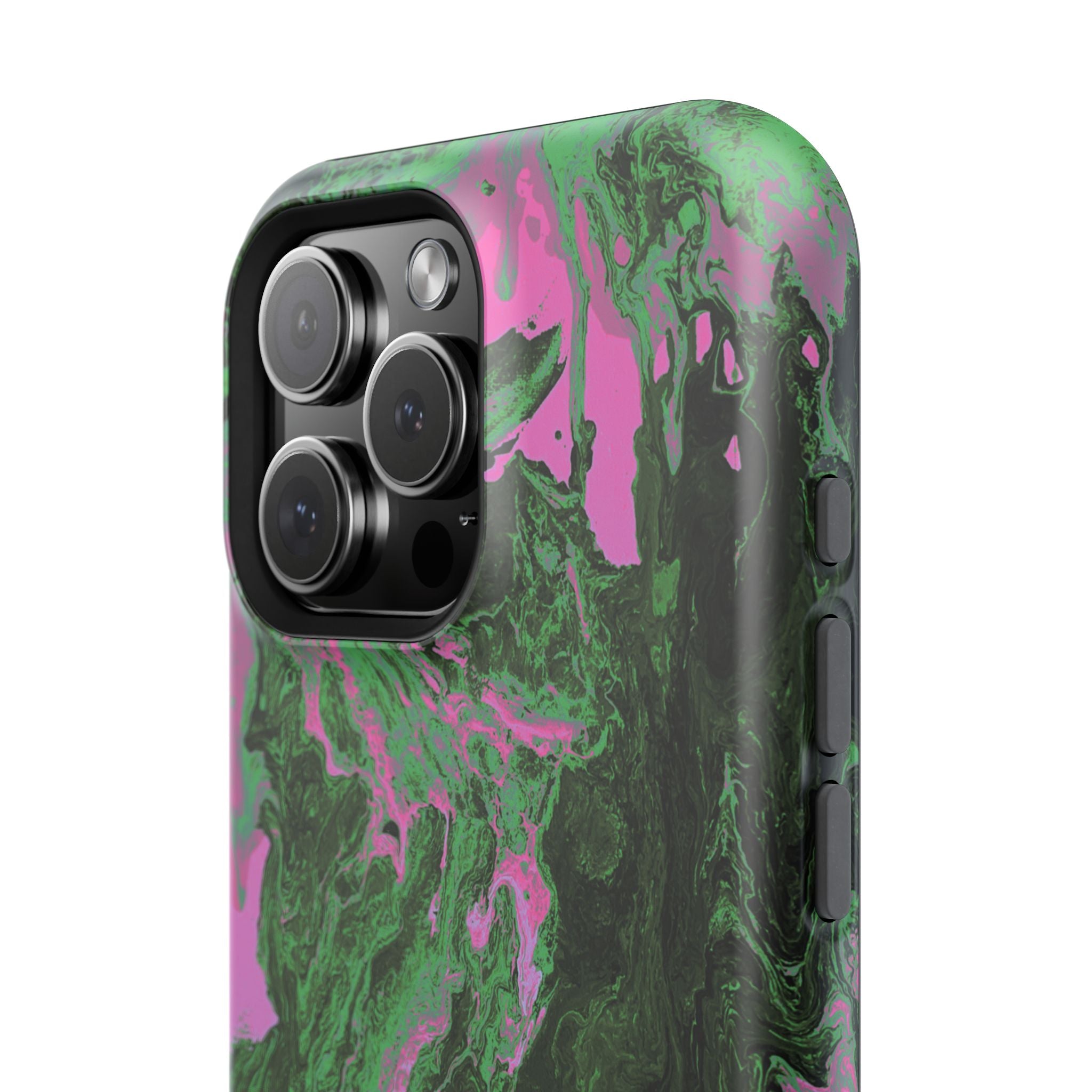 Oblivion Flow X MagSafe iPhone Case – Abstract Art Design, Shockproof for iPhone 14–17 Pro & Pro Max