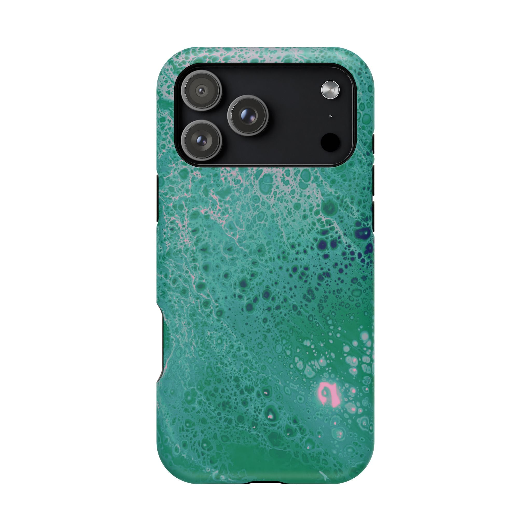 Liquid Harmony MagSafe iPhone Case – Abstract Art Design, Shockproof for iPhone 14–17 Pro & Pro Max
