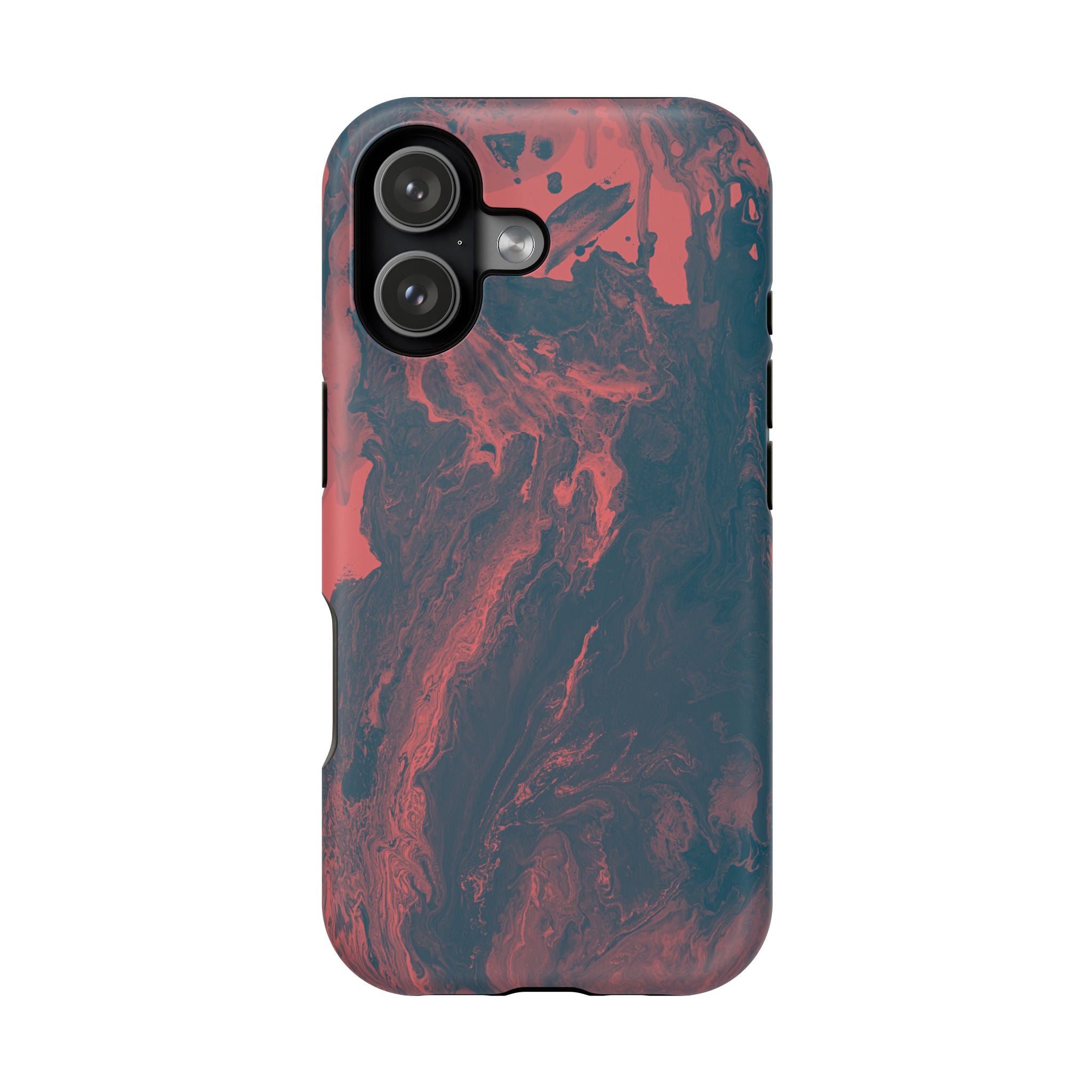 Eclipse Collapse X MagSafe iPhone Case – Abstract Art Design, Shockproof for iPhone 14–17 Pro & Pro Max