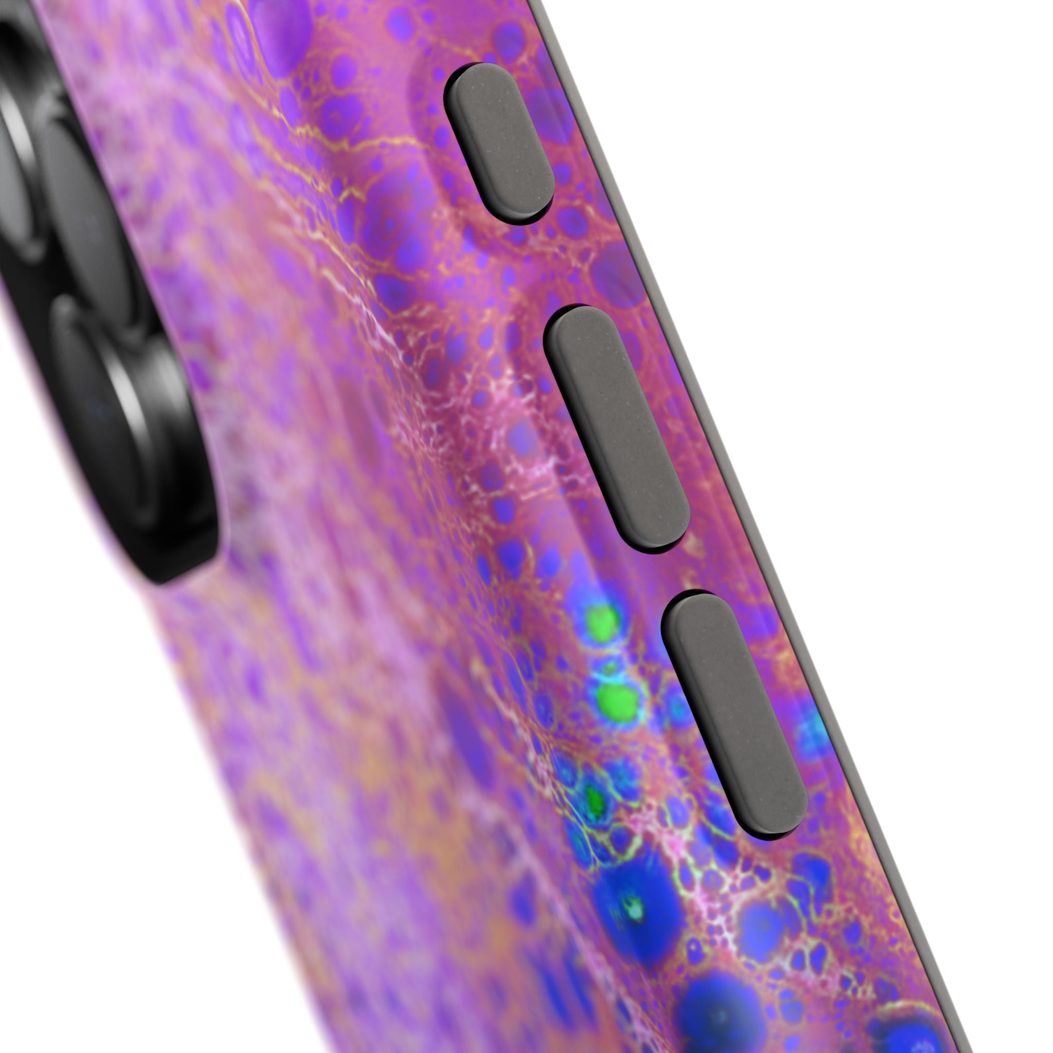 Cosmic Pulse MagSafe iPhone Case – Abstract Art Design, Shockproof for iPhone 14–17 Pro & Pro Max