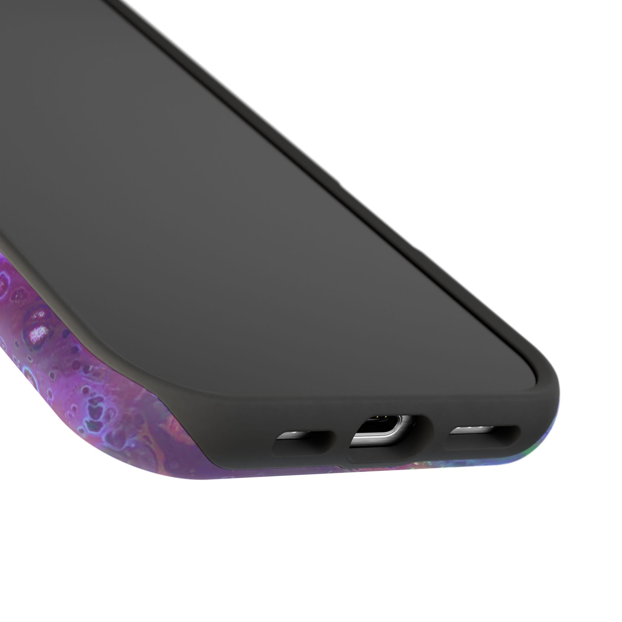 Cosmic Pulse MagSafe iPhone Case – Abstract Art Design, Shockproof for iPhone 14–17 Pro & Pro Max