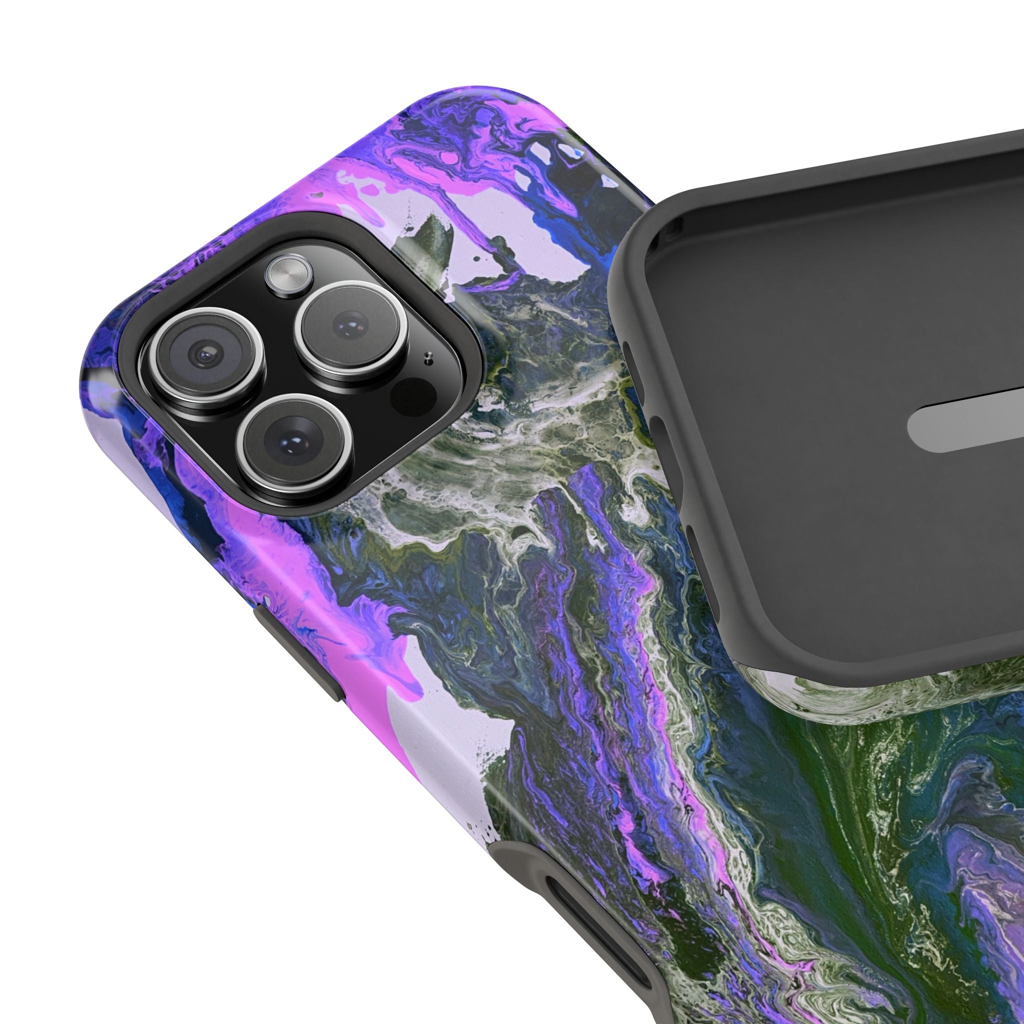 Astro Core X MagSafe iPhone Case – Abstract Art Design, Shockproof for iPhone 14–17 Pro & Pro Max