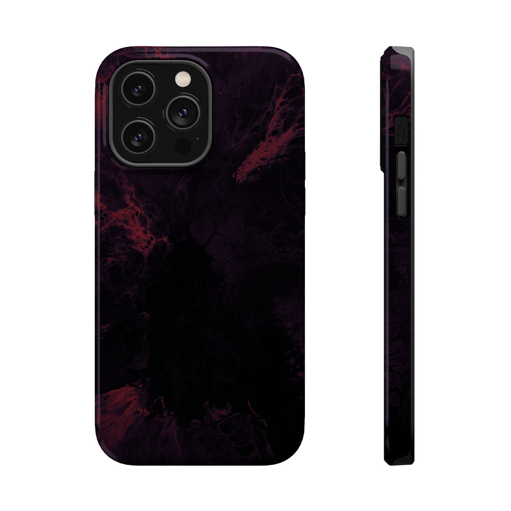 Void Reactor MagSafe iPhone Case – Abstract Art Design, Shockproof for iPhone 14–17 Pro & Pro Max
