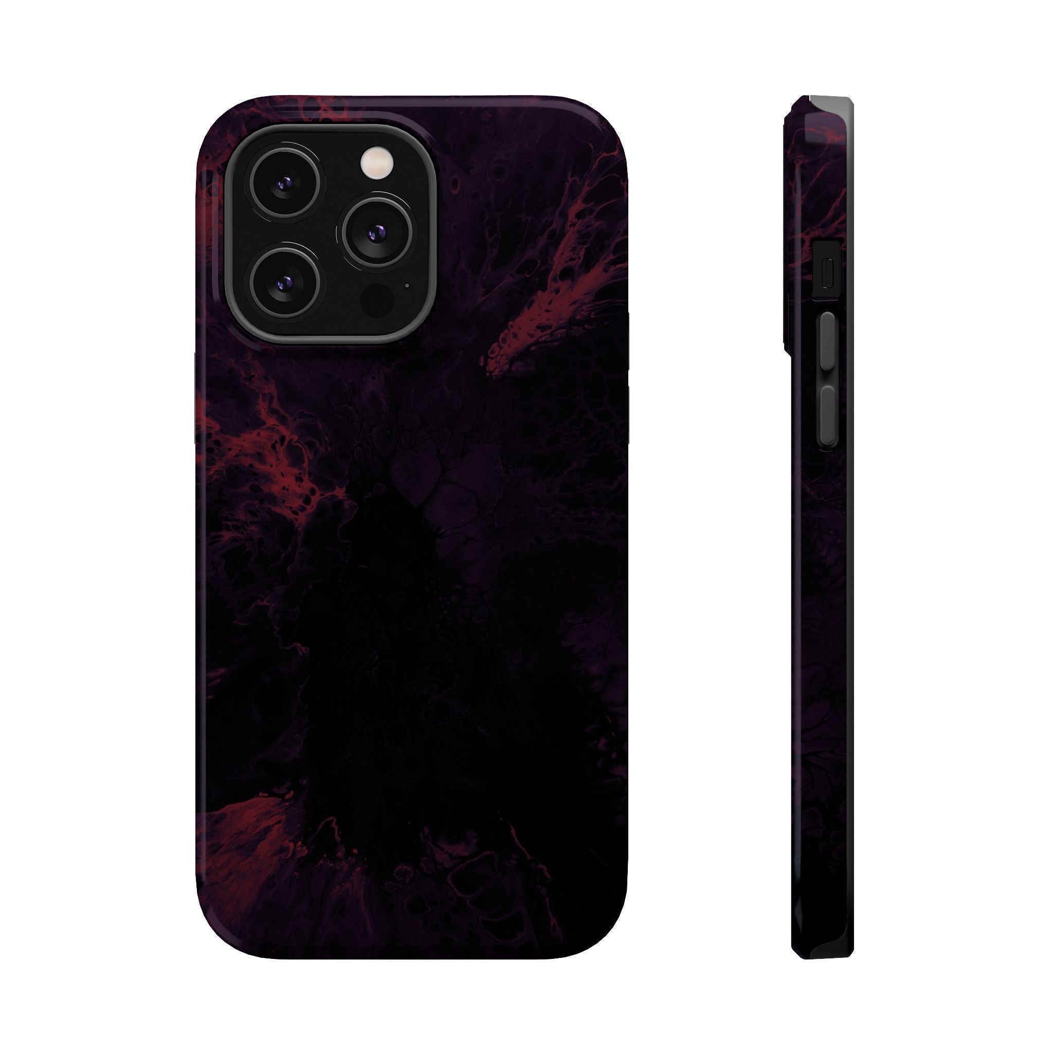 Void Reactor MagSafe iPhone Case – Abstract Art Design, Shockproof for iPhone 14–17 Pro & Pro Max
