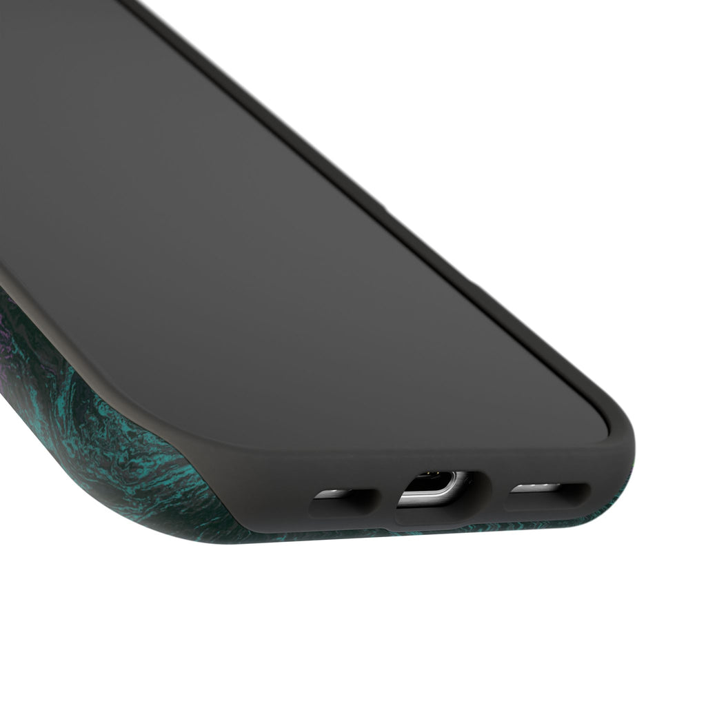 Void Overdrive X MagSafe iPhone Case – Abstract Art Design, Shockproof for iPhone 14–17 Pro & Pro Max