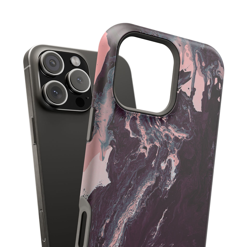 Eclipse Reactor X MagSafe iPhone Case – Abstract Art Design, Shockproof for iPhone 14–17 Pro & Pro Max