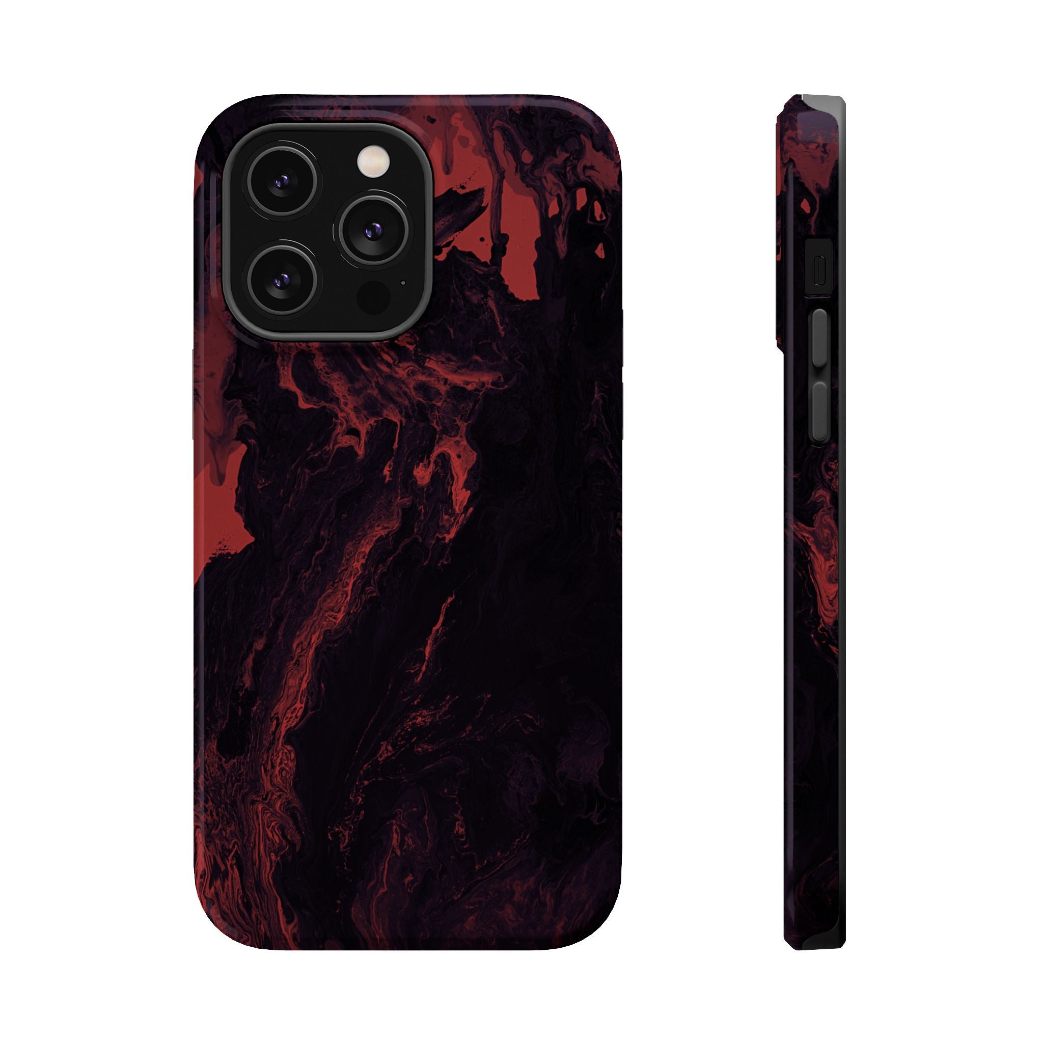 Abyss Reactor X MagSafe iPhone Case – Abstract Art Design, Shockproof for iPhone 14–17 Pro & Pro Max