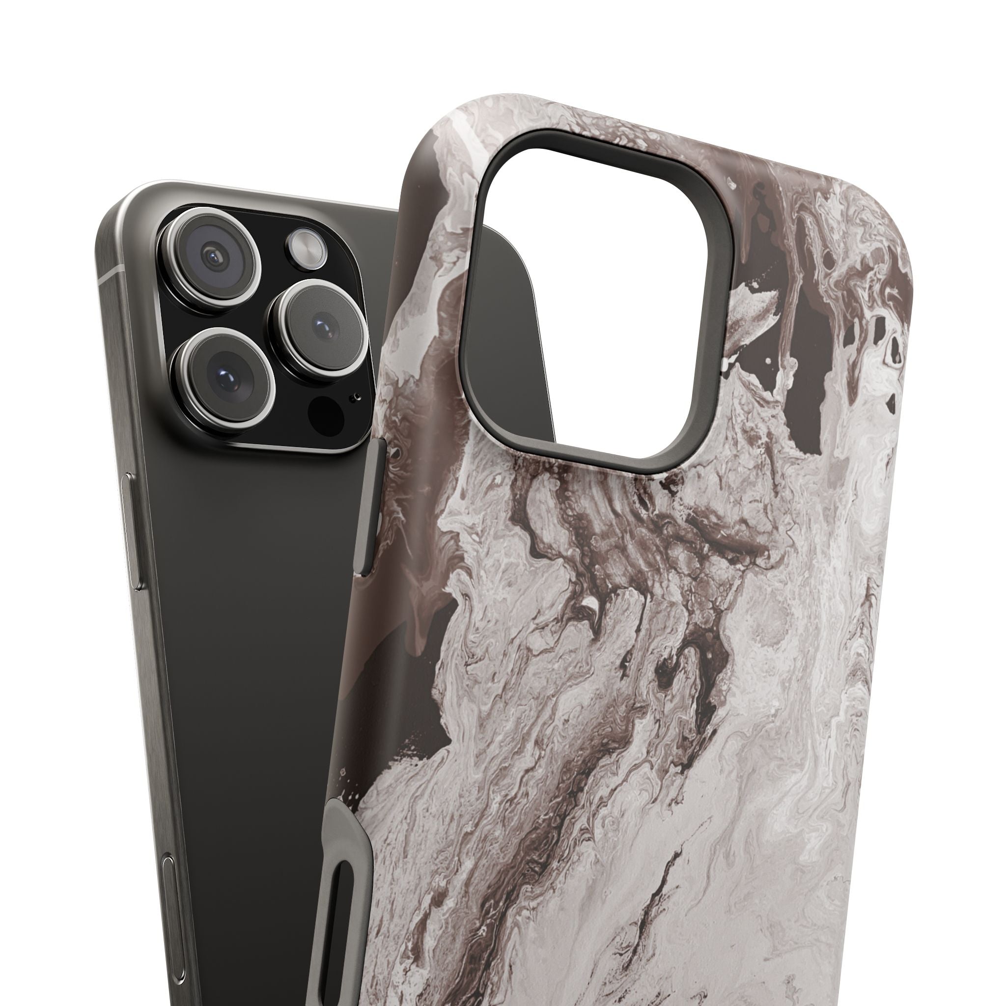 Darkmatter Core X MagSafe iPhone Case – Abstract Art Design, Shockproof for iPhone 14–17 Pro & Pro Max
